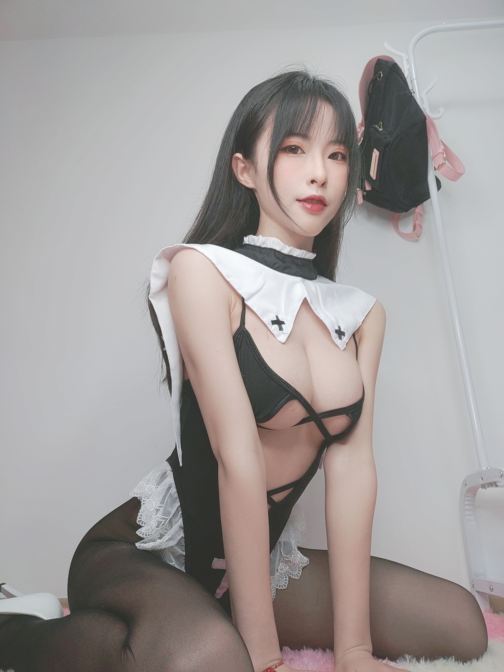 图片[3]-清水由乃 NO.012 – 黑丝修女[29P+3V66M]-六色网
