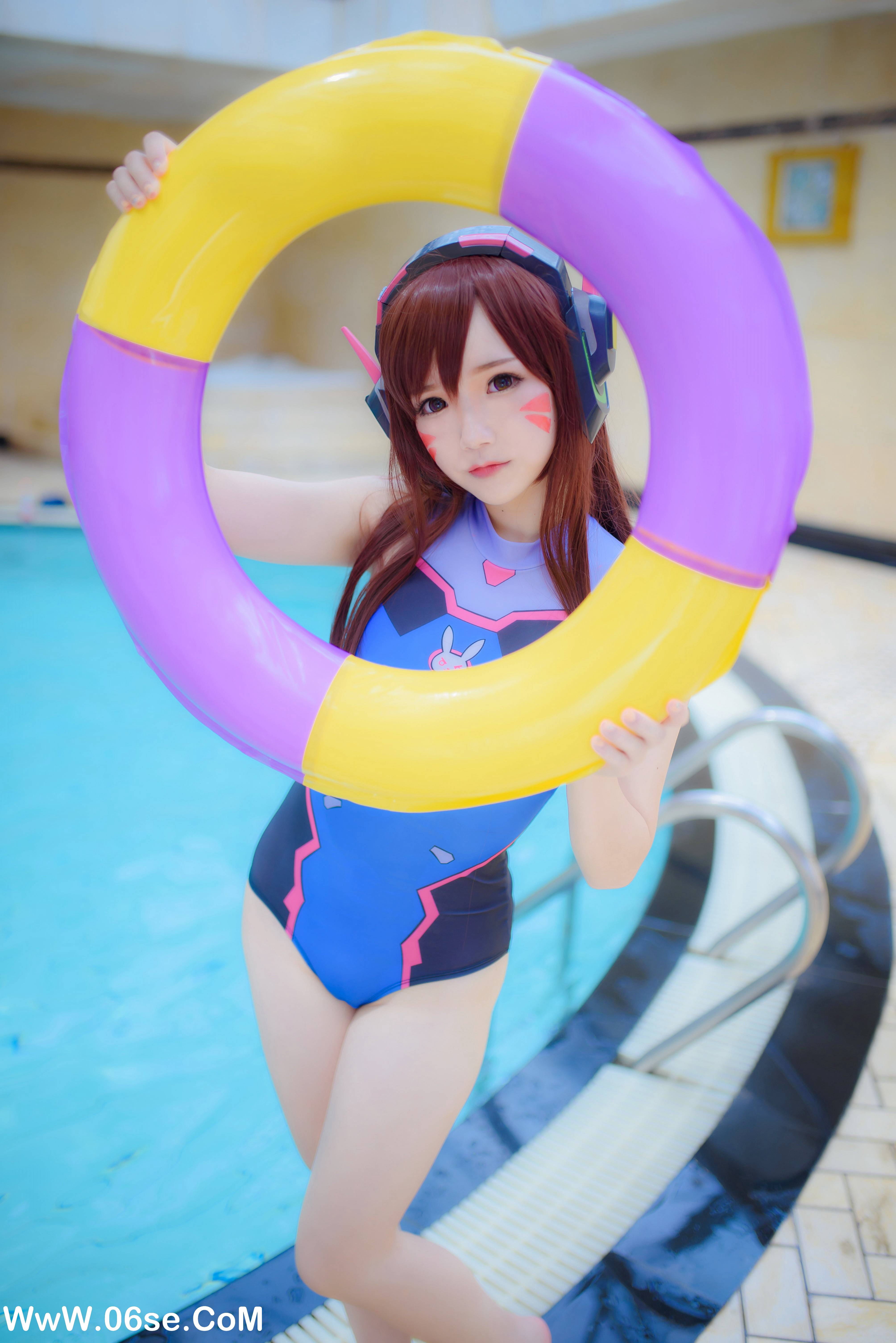 图片[17]-雪晴 – NO.008 Overwatch-D.Va水着写真 [31P269M]-六色网