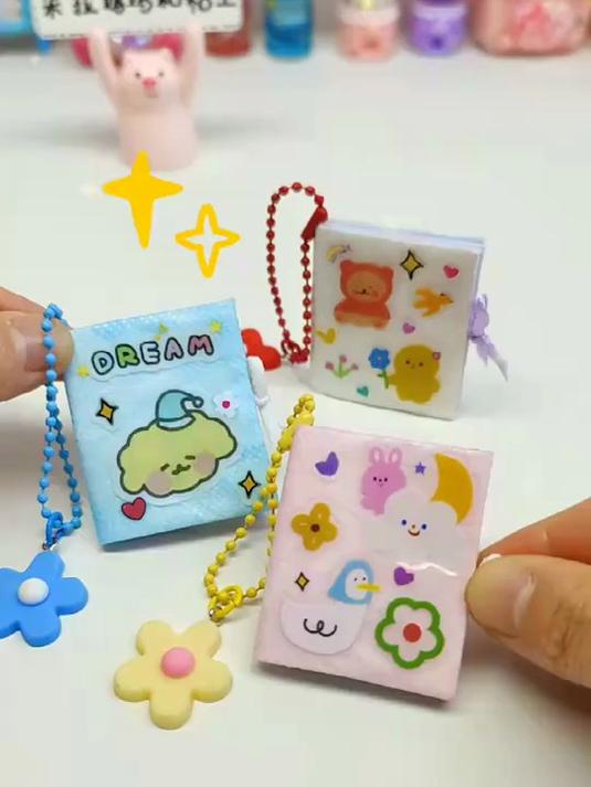 这次做几个迷你手帐本本