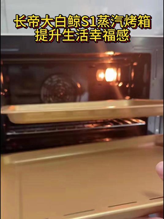 长帝大白鲸S1蒸汽烤箱,提升生活幸福感