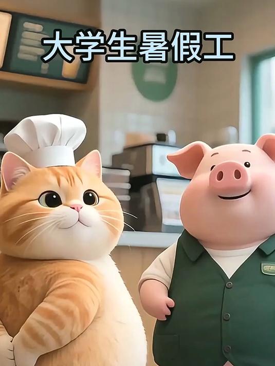 大学生橘猫冒充长期工去奶茶店上班,开学的时候却被老板刁难