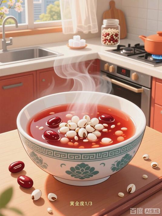 湿气重吃红豆薏米汤,祛湿补血双功效