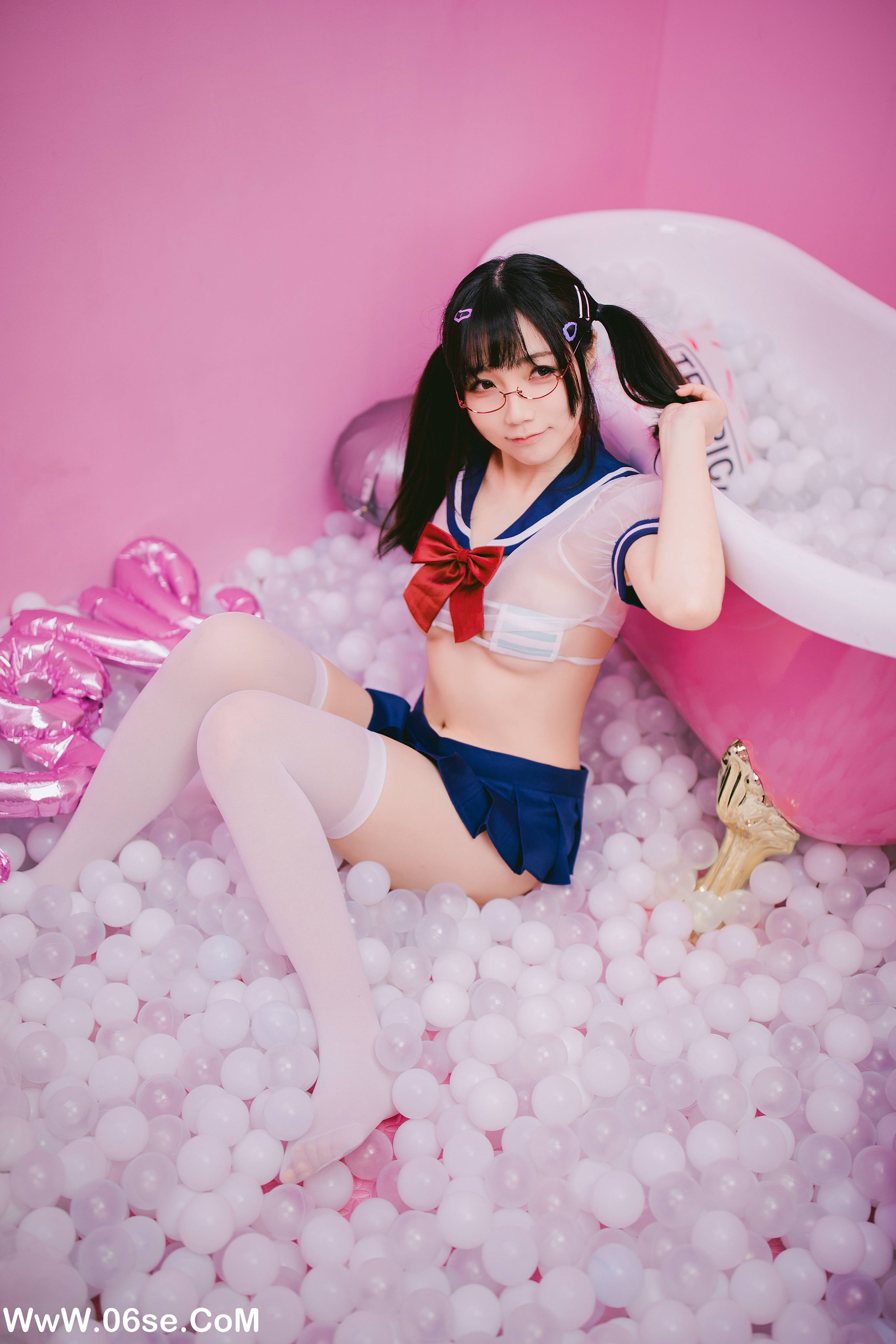图片[15]-真央Mao NO.003 – 浴缸JK [18P193M]-六色网