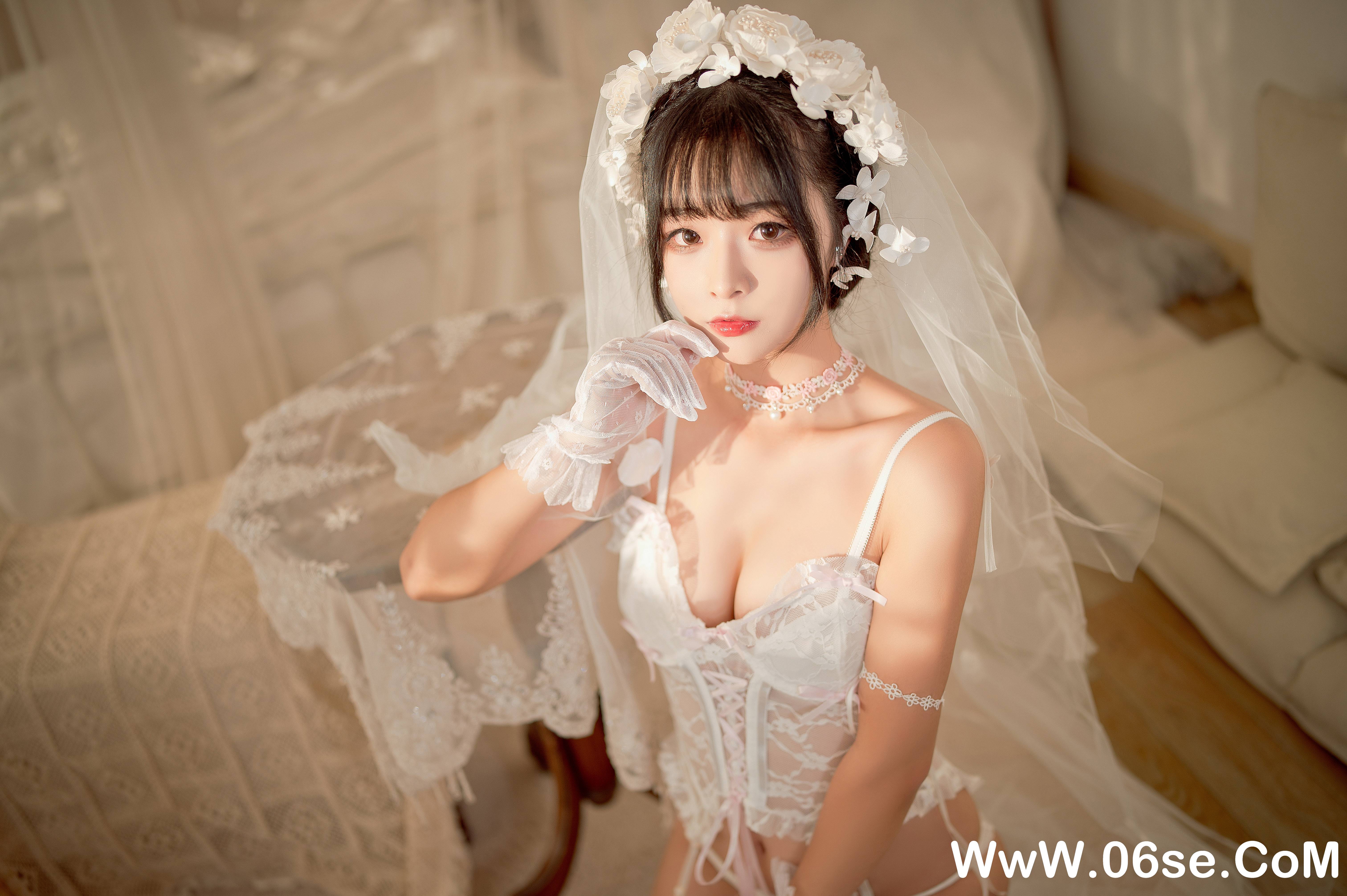 图片[51]-yuuhui玉汇 NO.004 — 纯白花嫁[60P860M]-六色网