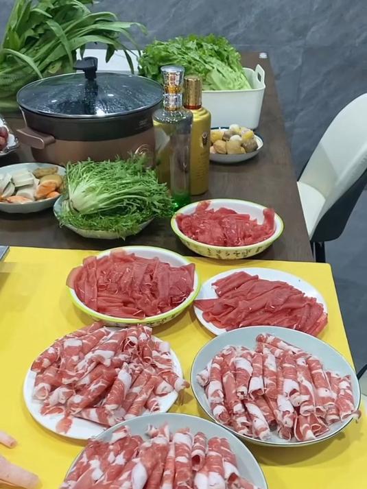 多功能切片机,厚薄自由调节,用它切羊肉卷,肥牛贼方便,种草了