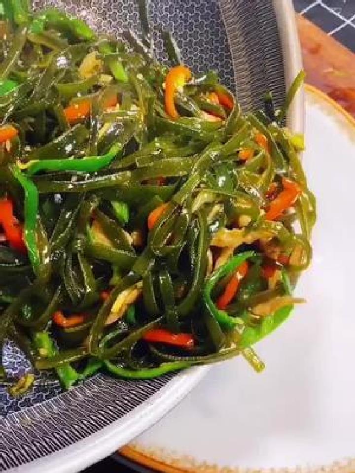辣炒海带丝做法