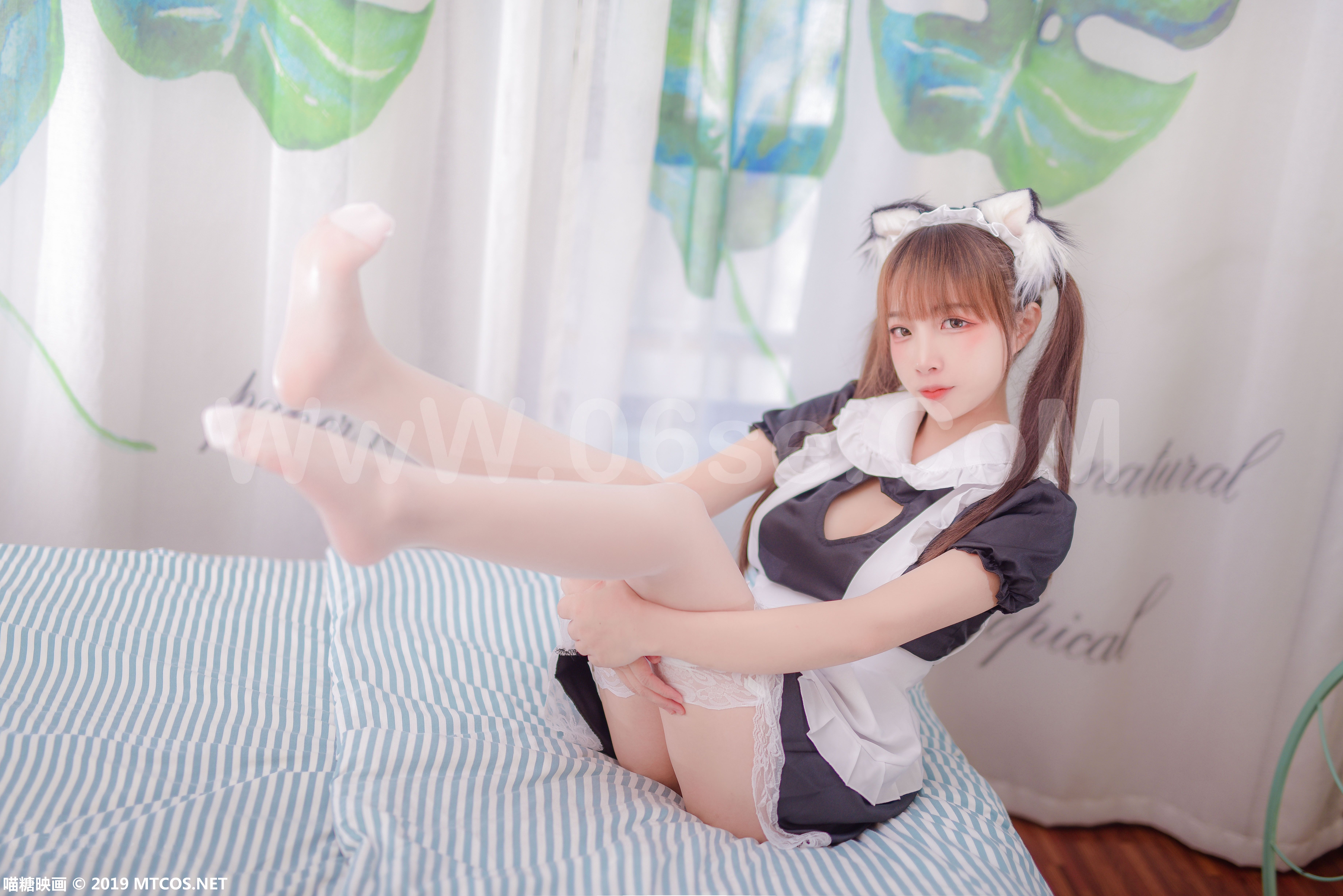 图片[24]-[MTCos] 喵糖映画 Vol.049 二佐Nisa 猫耳女仆-六色网
