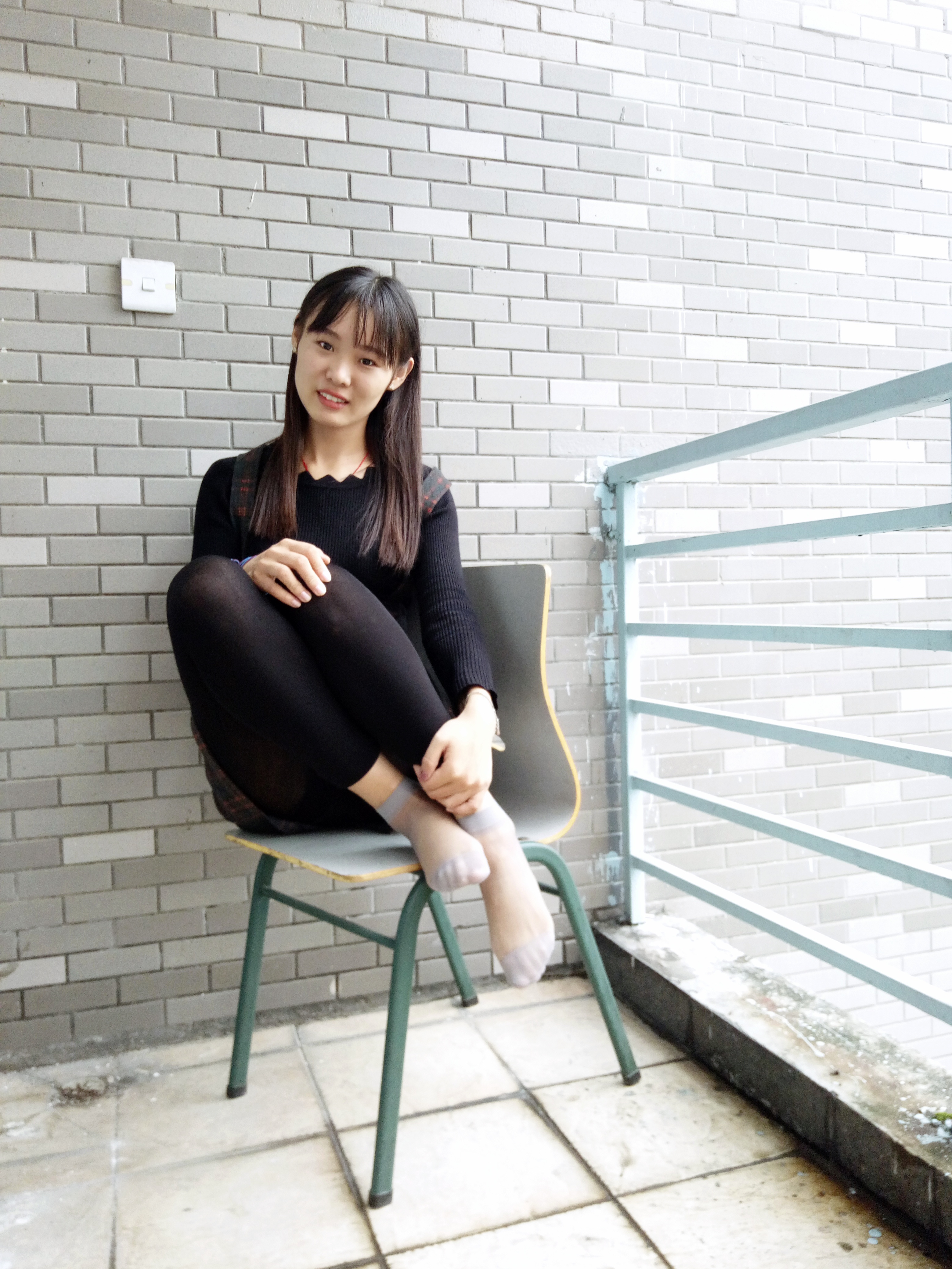 图片[76]-学妹校园寝室短丝系列001期 王丽君[85P284M]-六色网