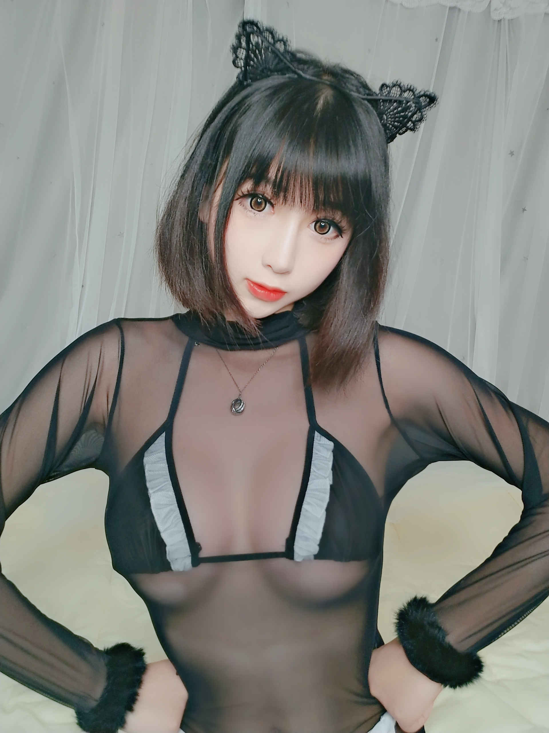 黑米粥 NO.005 – 黑猫 [40P+1V117M]-六色网