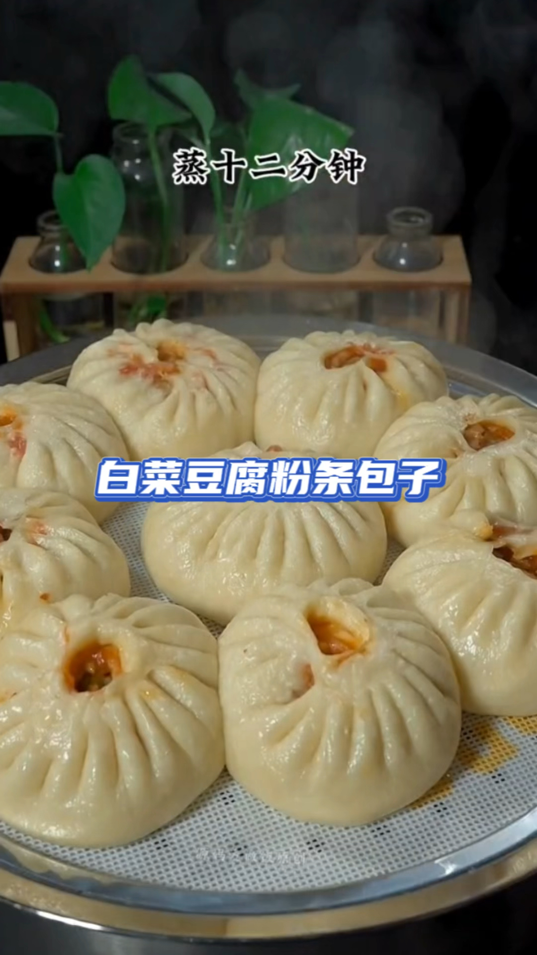 超级好吃的白菜豆腐粉条包子快来学做吧