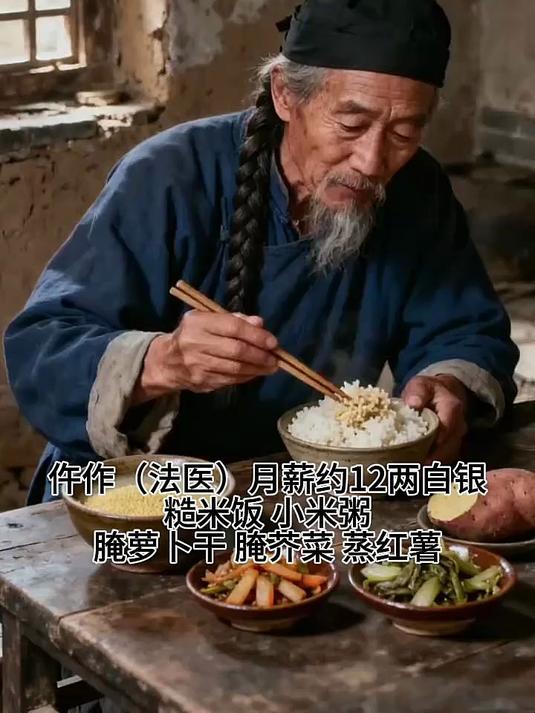 清朝底层吃饭有多寒酸?顿顿腌菜,媒婆年薪3两白银只配吃窝头