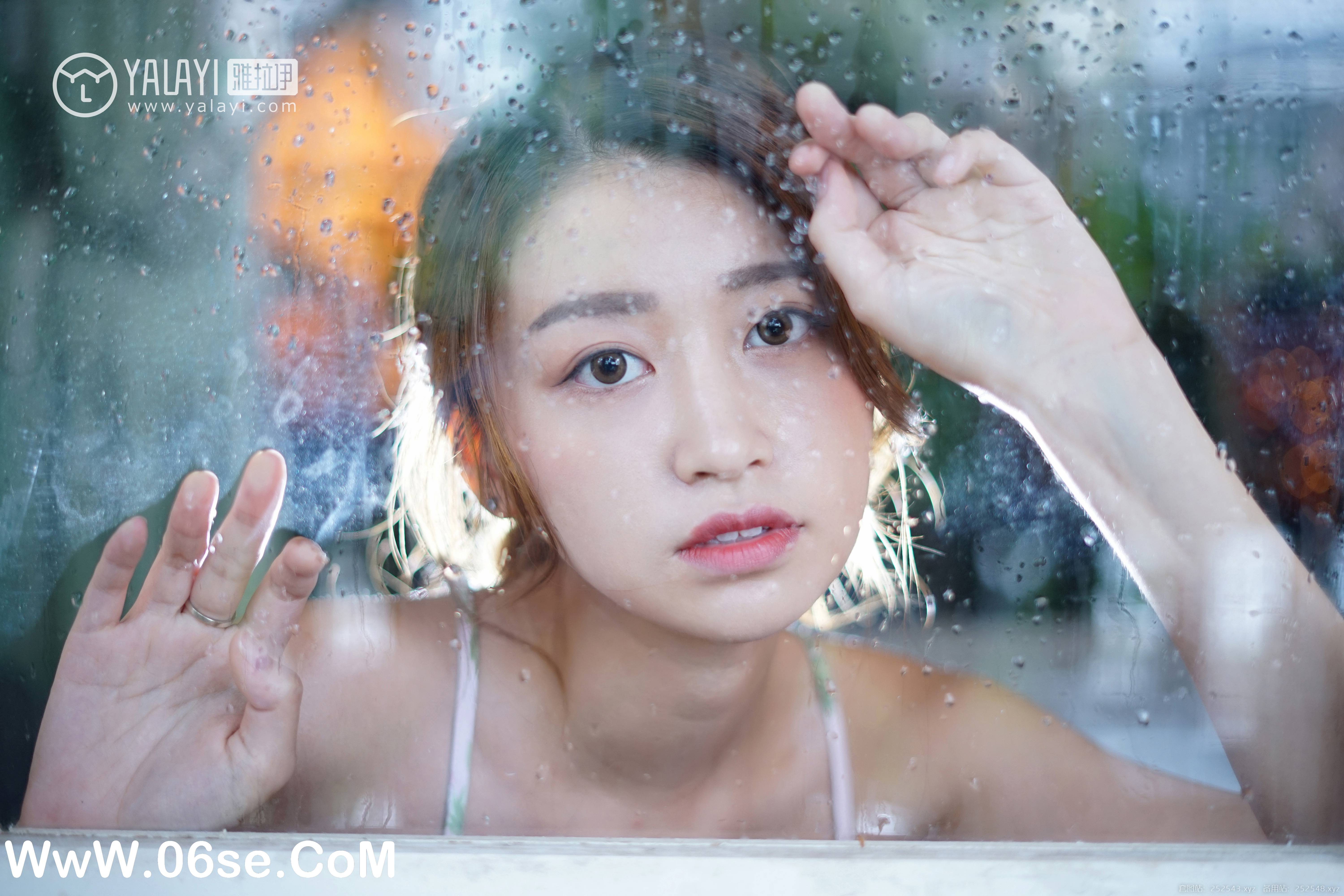 图片[31]-[YALAYI雅拉伊] NO.035 下雨天你在思念谁 饰媛-六色网