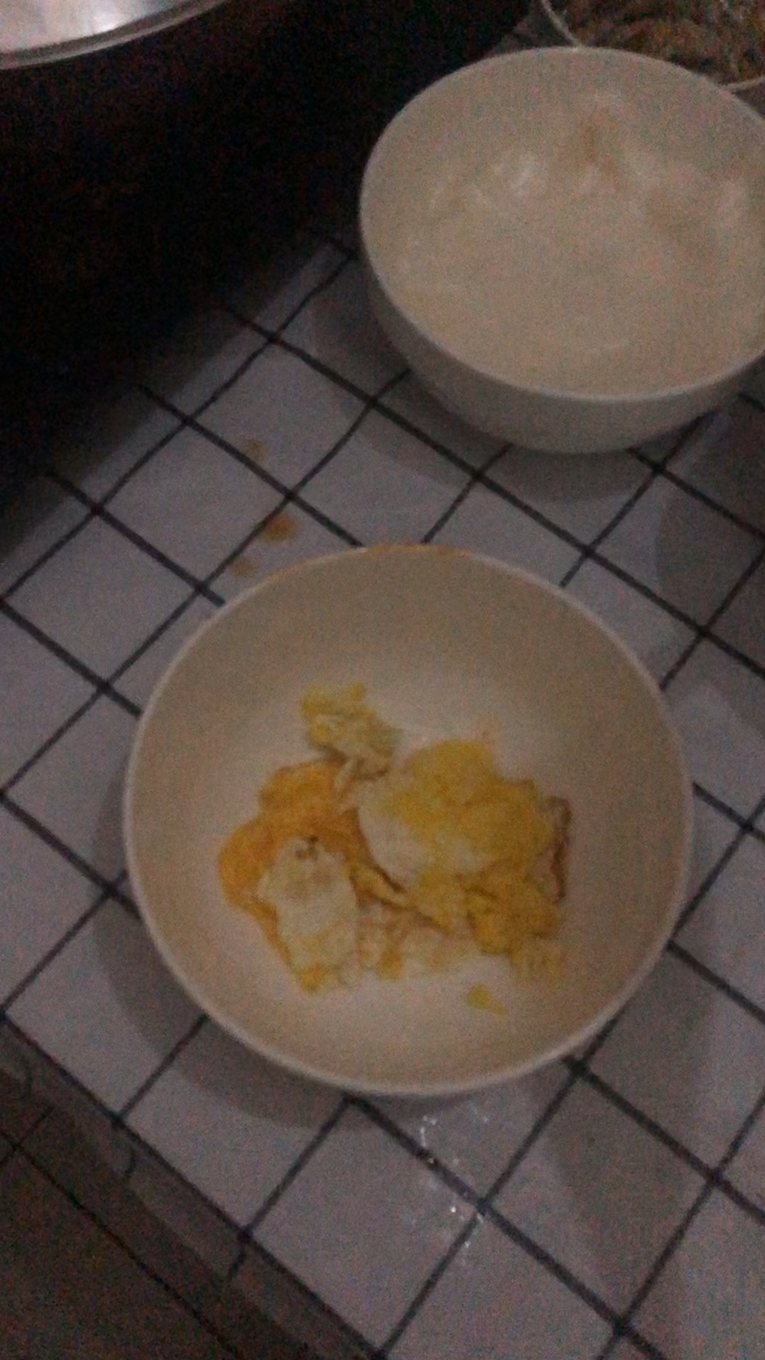螺蛳粉配煎蛋,好吃