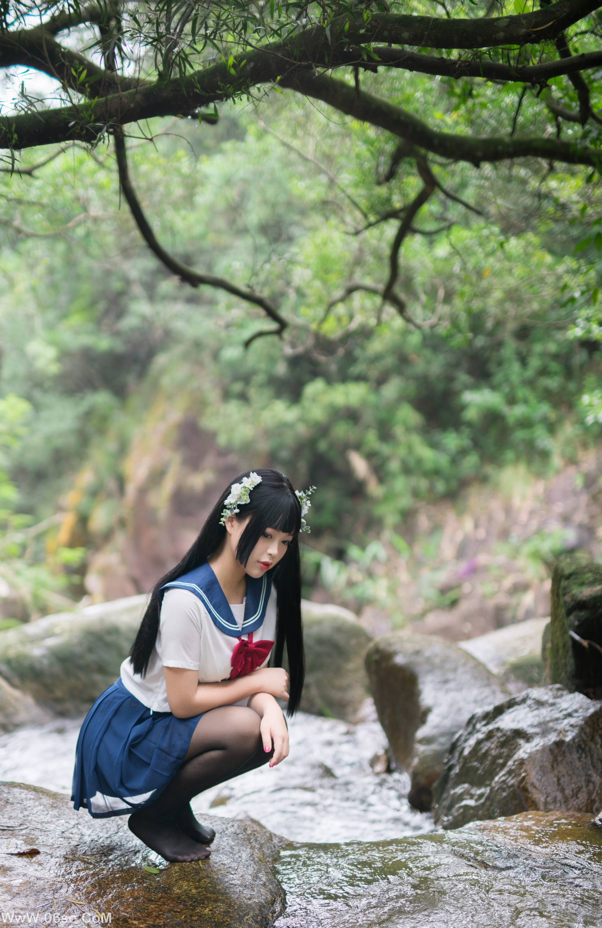 图片[38]-白烨 NO.001 湿身JK水下版[98P+2V1.76G]-六色网