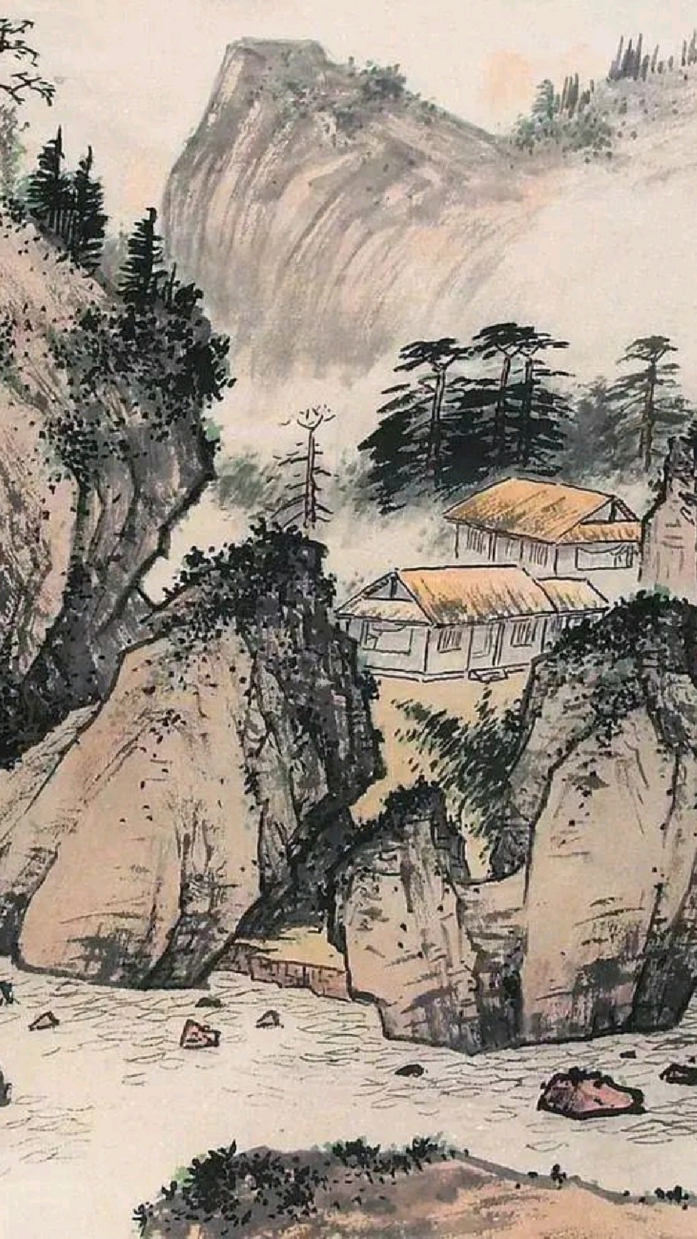 孙天牧北派山水画欣赏!