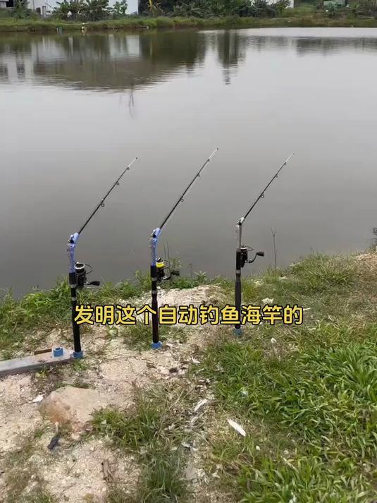 自动钓鱼弹簧海竿有多强?用了就停不下来!
