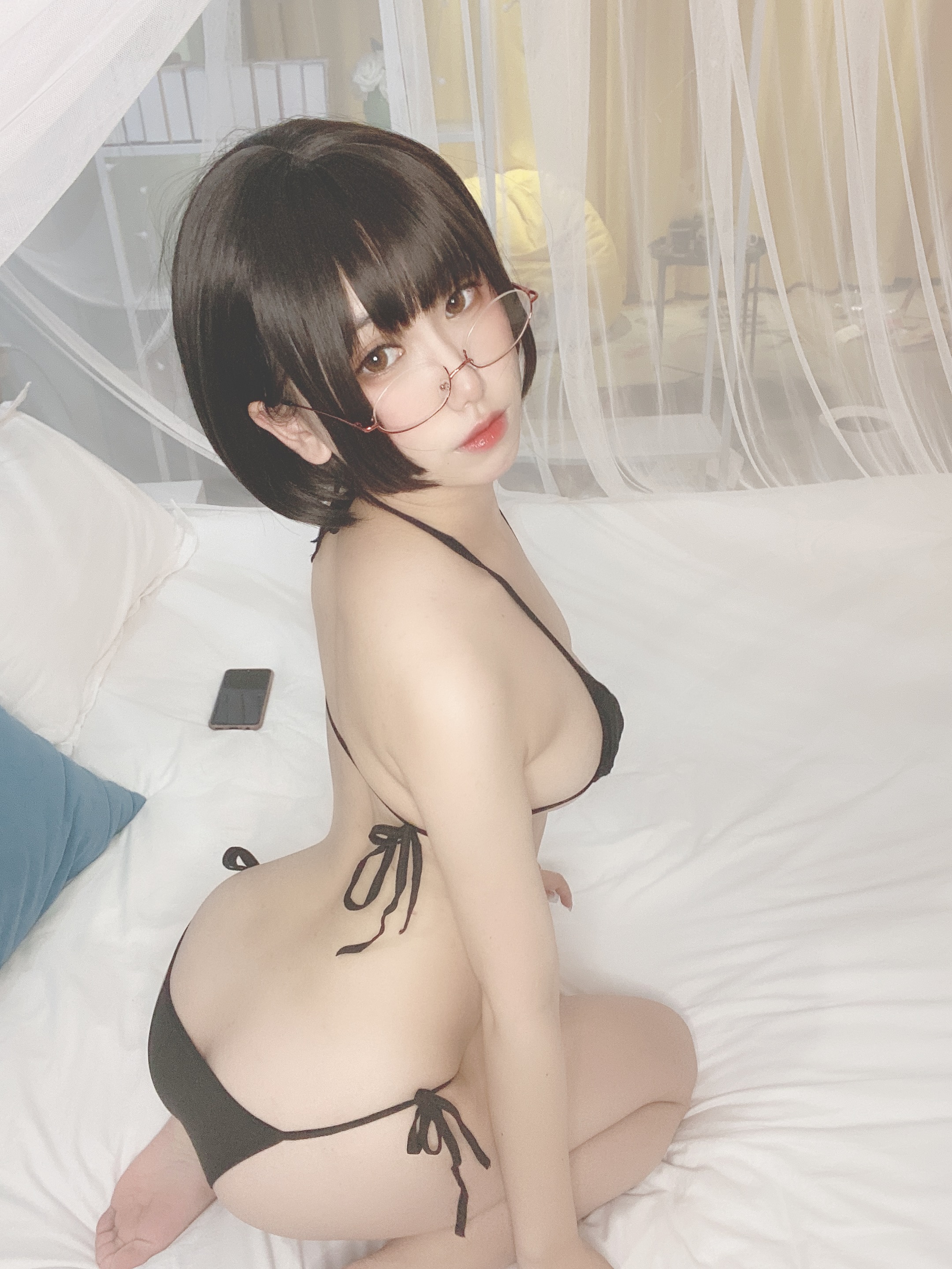 图片[4]-芋圆侑子SJ_ NO.010 – 比基尼自拍[10P12M]-六色网