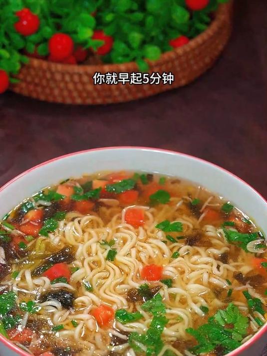 孩子爱吃的早餐面
