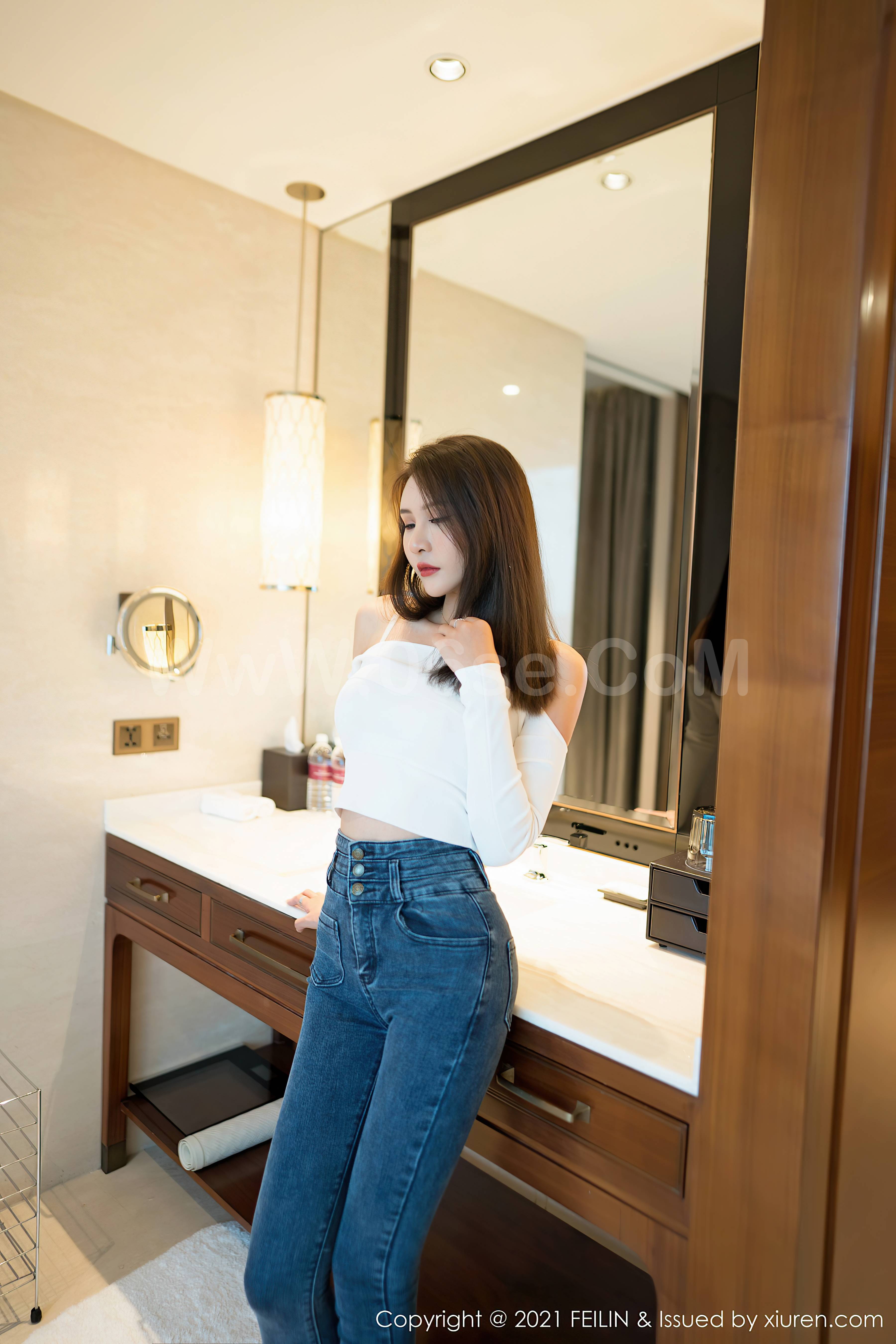 图片[4]-[FEILIN嗲囡囡] 2021.05.13 VOL.389 Emily顾奈奈 [42P406MB]-六色网