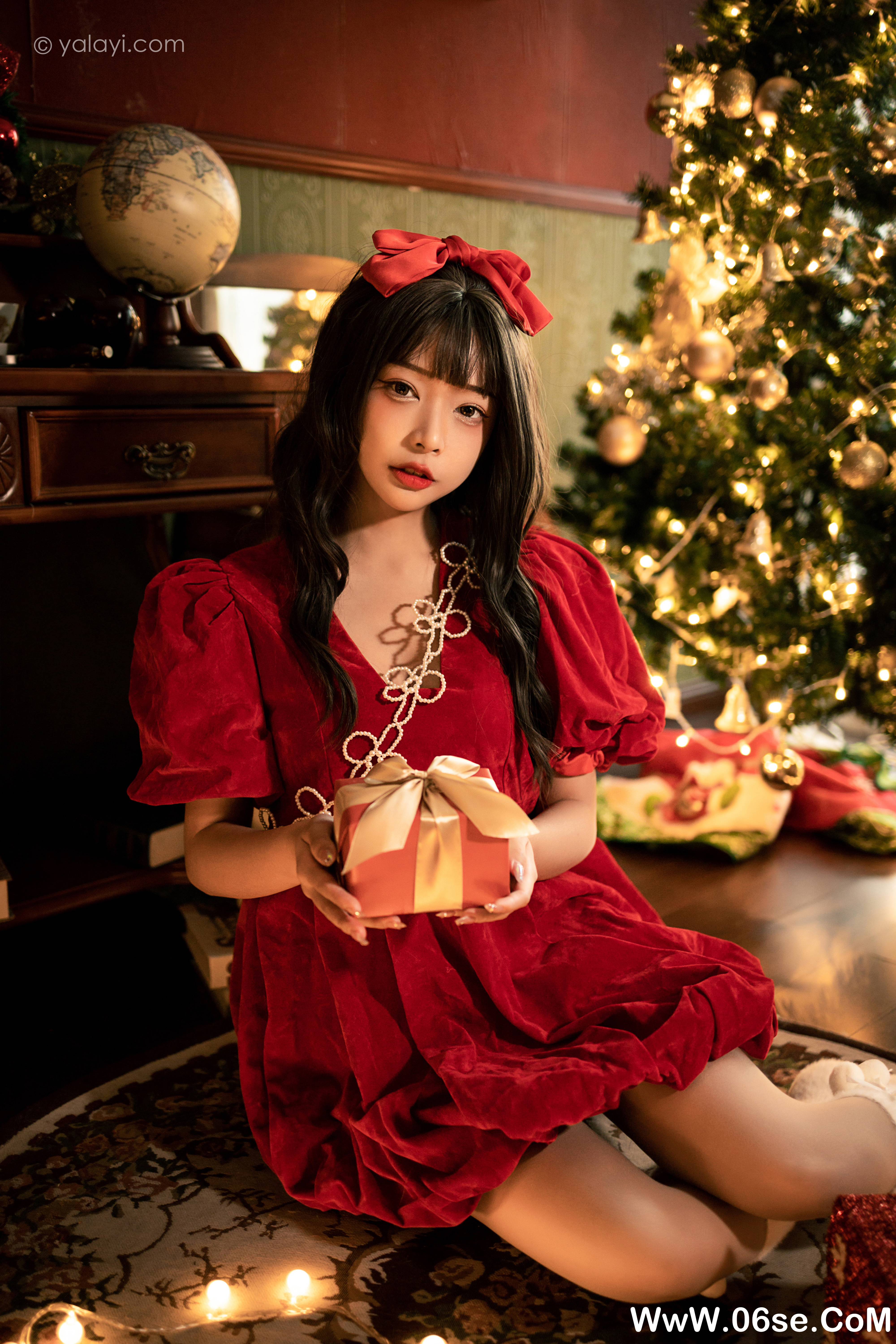 图片[14]-[YALAYI雅拉伊] 2021.12.20 NO.875 阿禾《快乐圣诞》[40+1P701M]-六色网