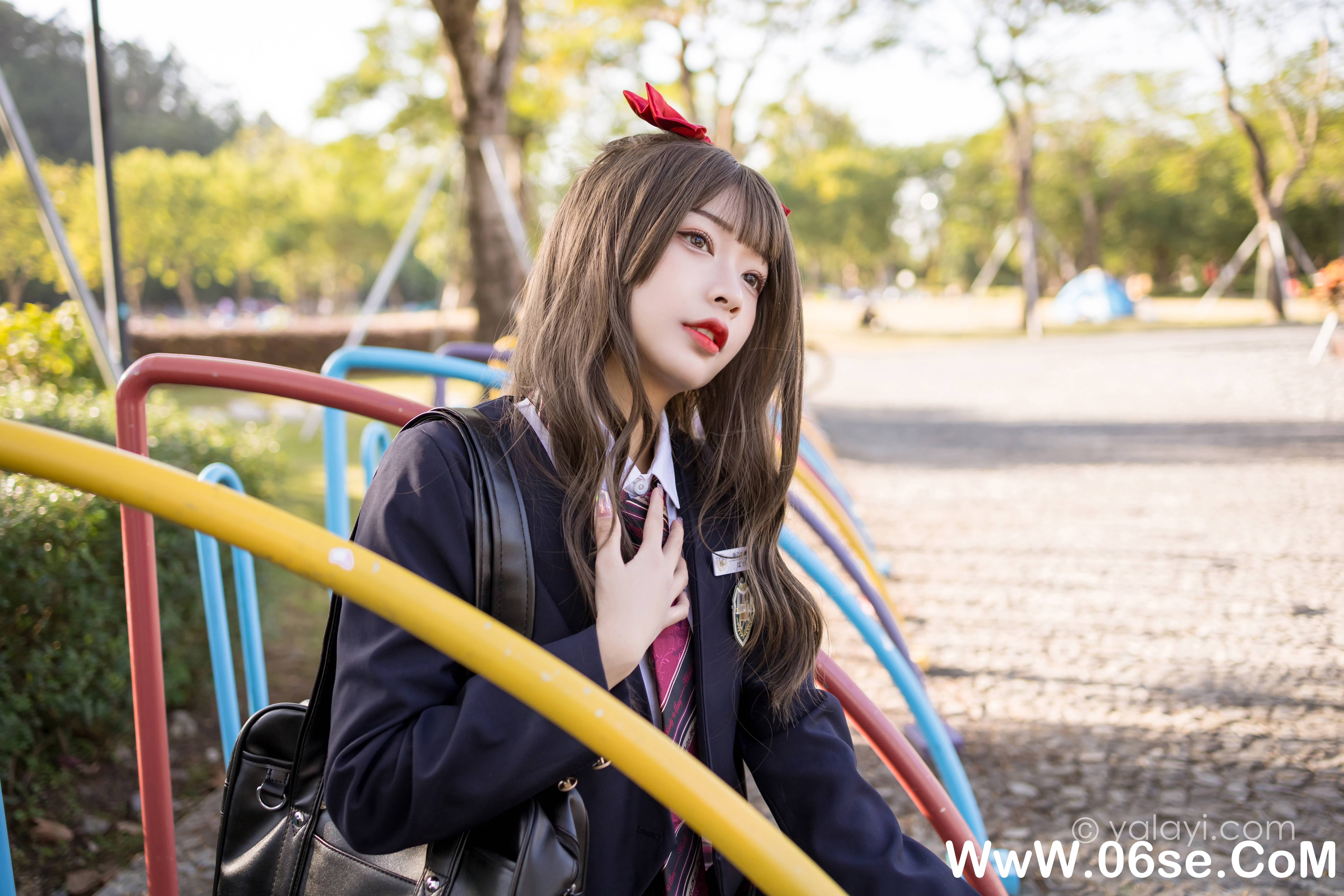 图片[38]-[YALAYI雅拉伊] 2022.01.03 NO.879 阿禾《最美的青春》[39+1P526M]-六色网