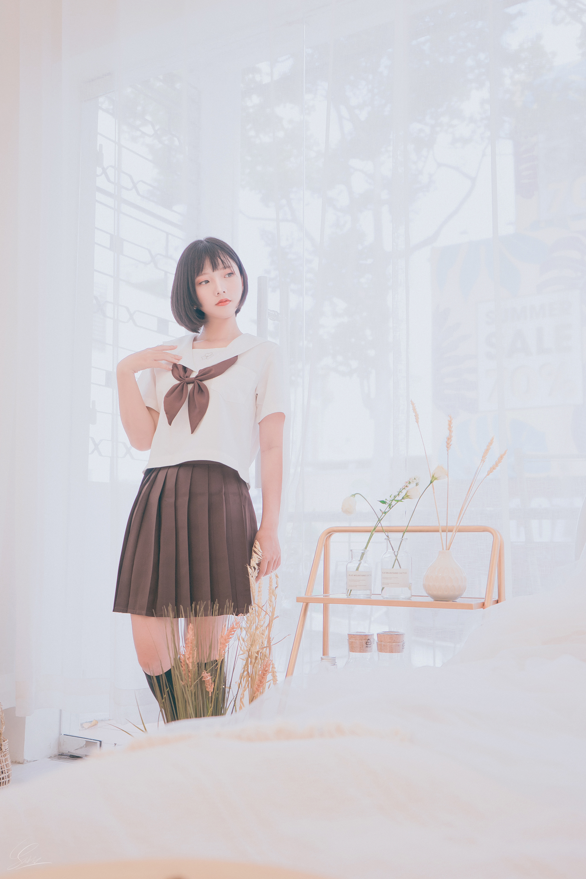 图片[20]-Messie Huang写真 NO.003 — Birthday Seifuku[20P62M]-六色网