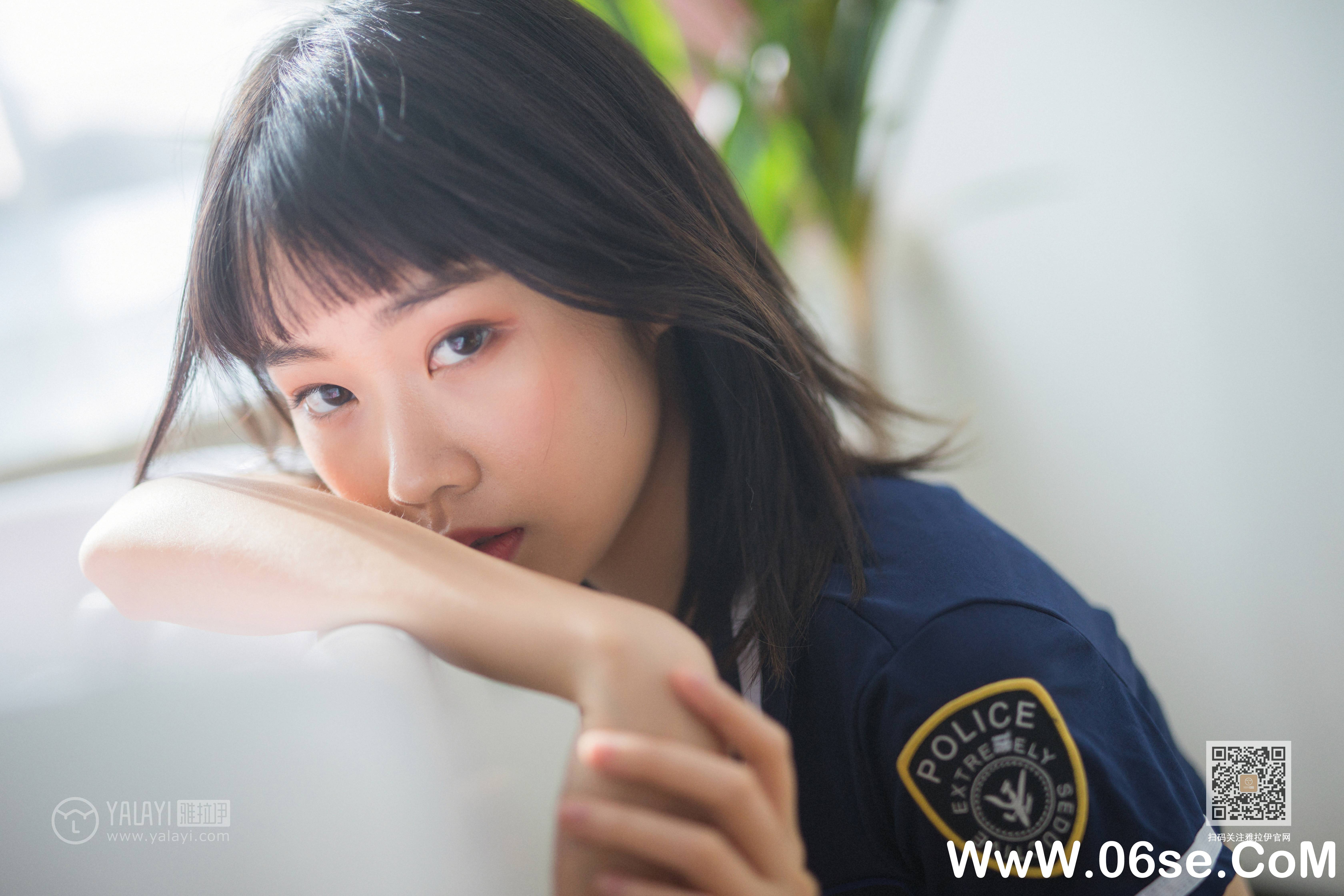 图片[44]-[YALAYI雅拉伊] 2020.02.14 NO.544 粉粉《雷霆警花》[44P+1P634M]-六色网