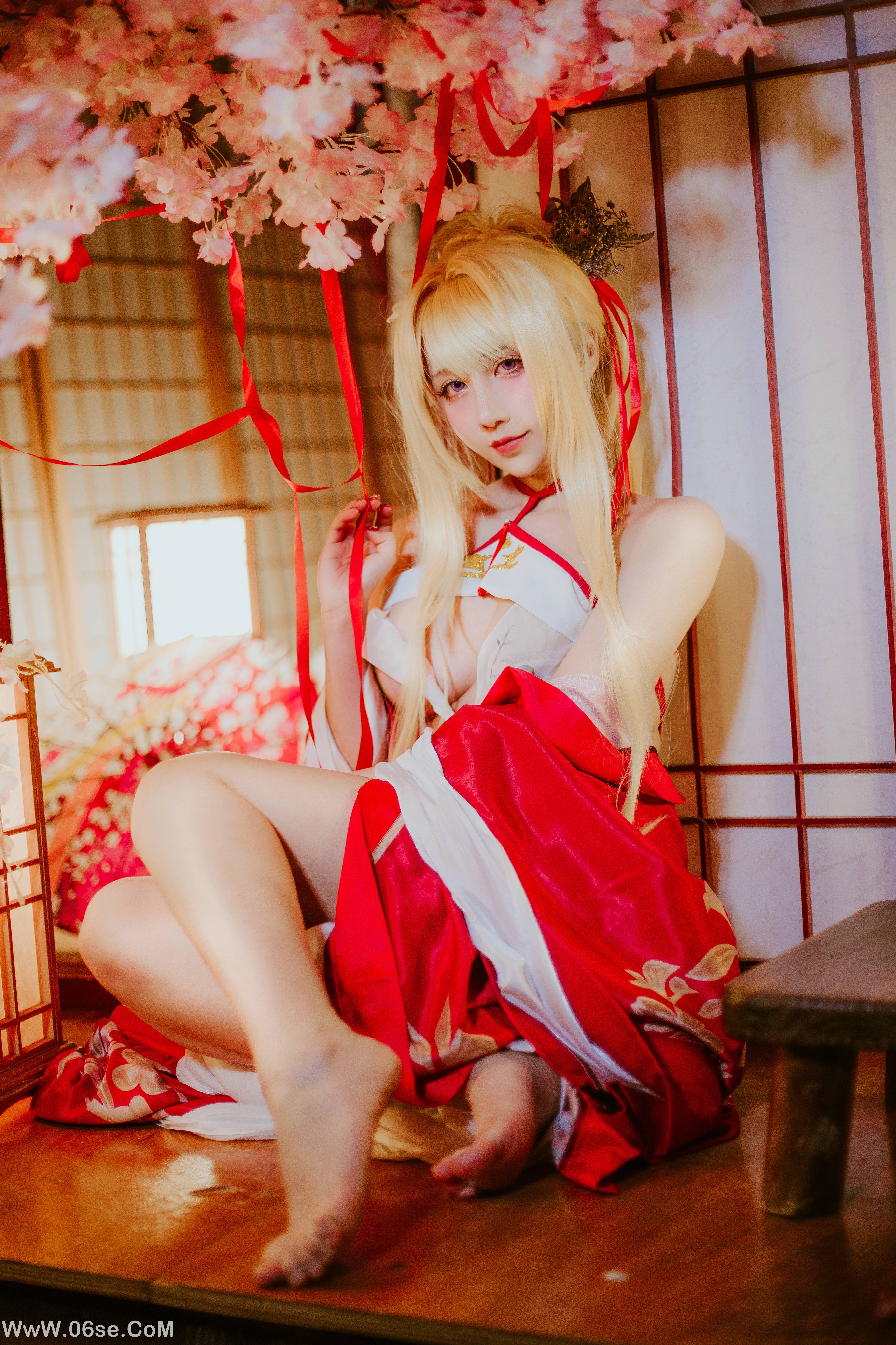 图片[3]-九曲Jean NO.008 – 光荣新春和服 [18P138M]-六色网