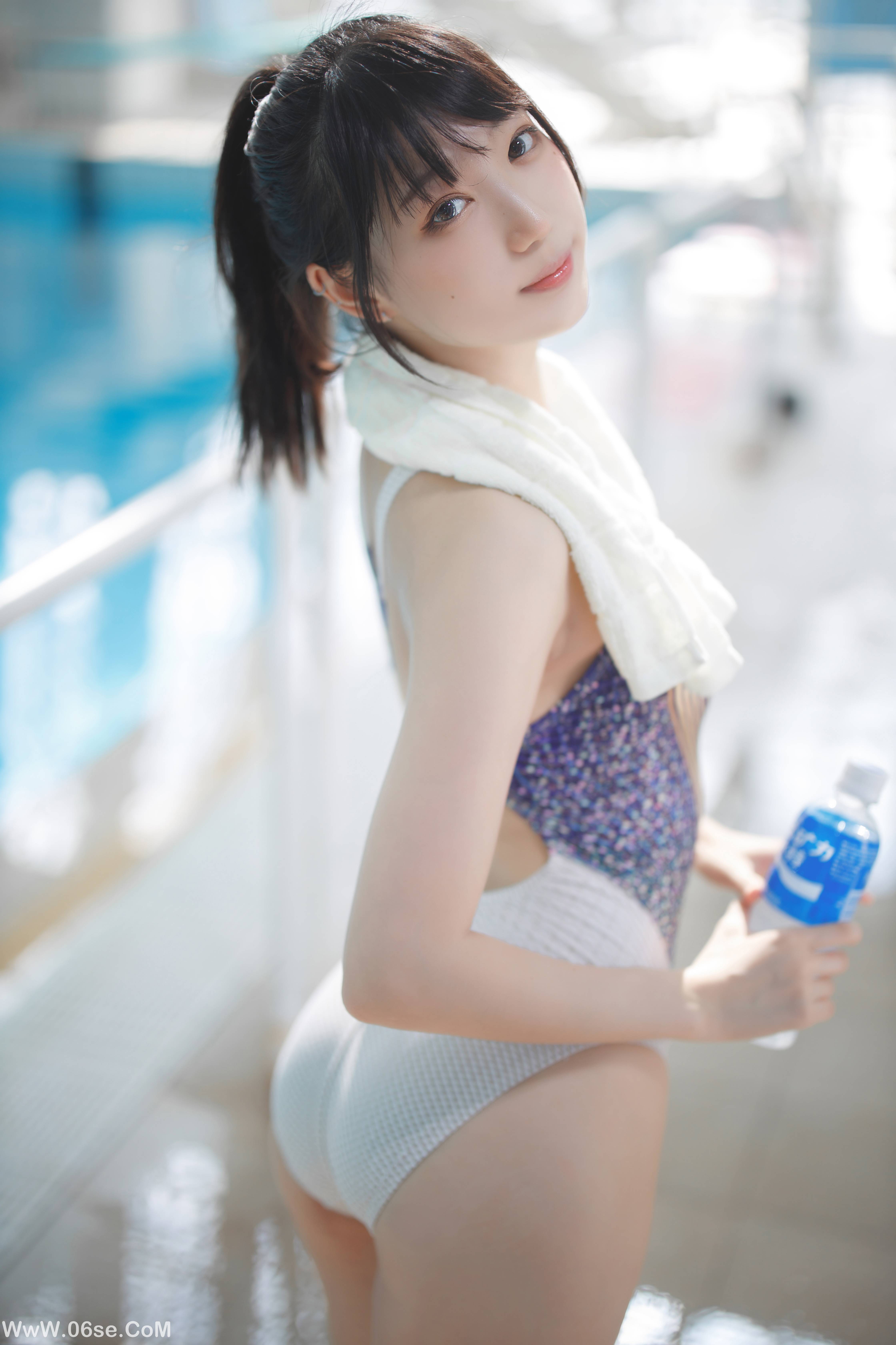 图片[3]-周叽是可爱兔兔 NO.001 竞泳 [36P+3V627M]-六色网
