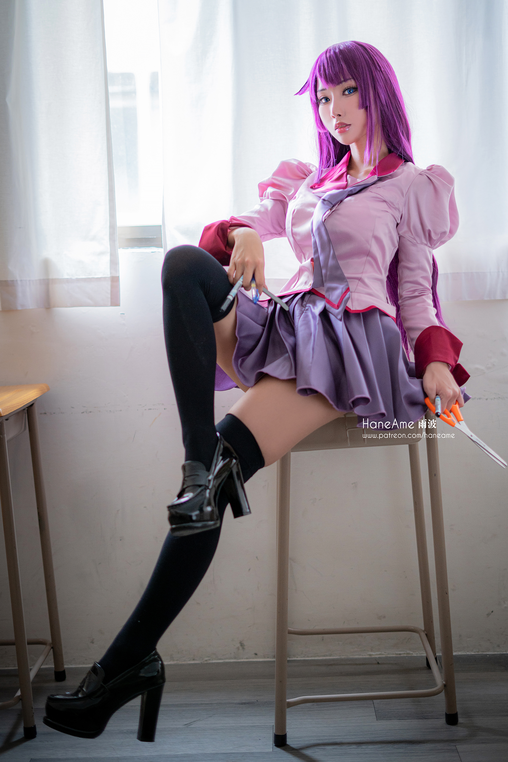 图片[13]-Hane Ame 雨波写真 NO.023 – 化物语 战场原[17P+1V86M]-六色网