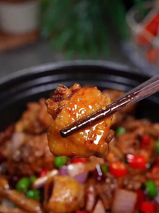 以后家里来客，你就像我这样做个干锅鸡