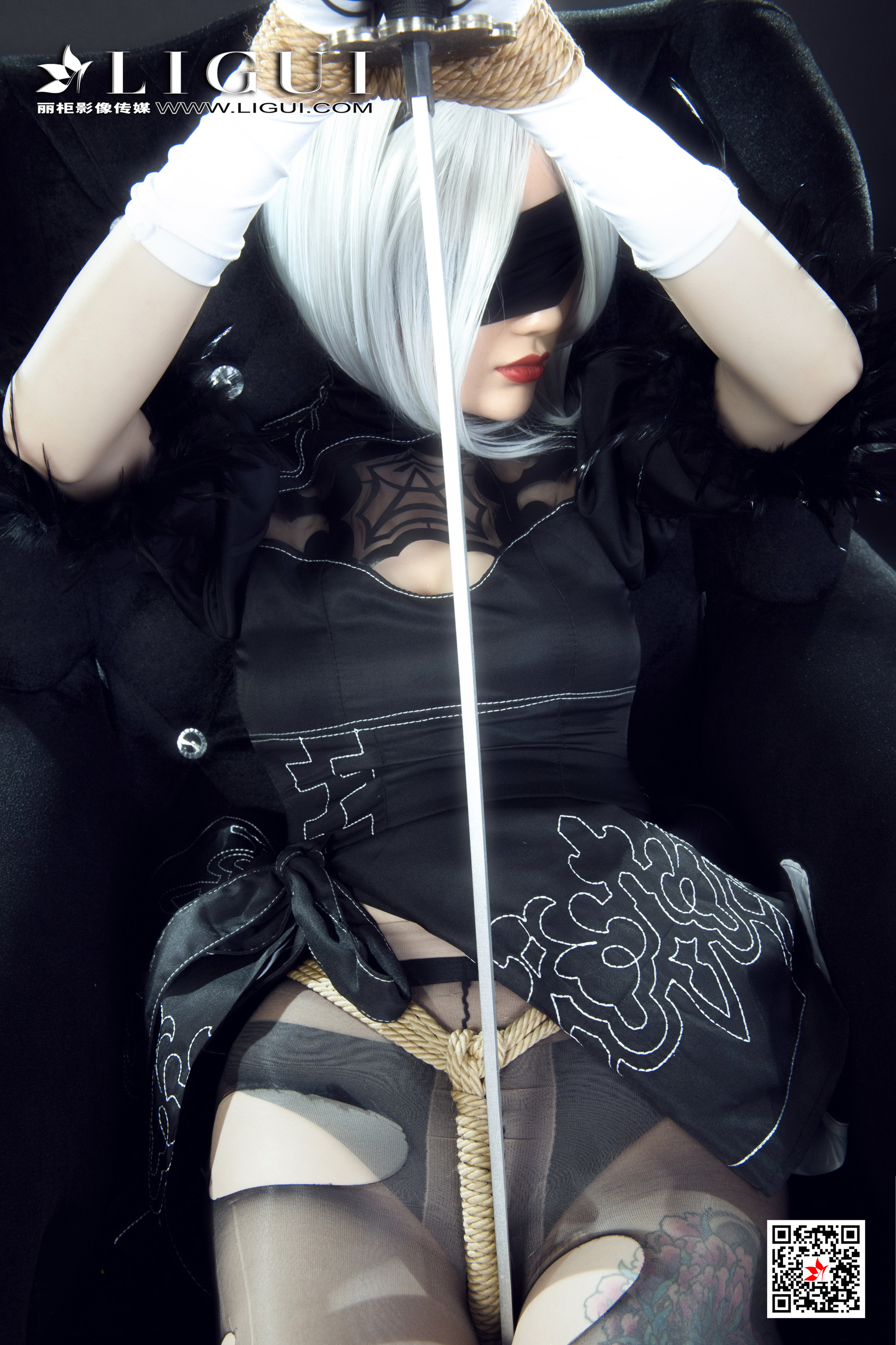 图片[25]-[Ligui丽柜] 2021.03.19 网络丽人 Model 甜甜-六色网
