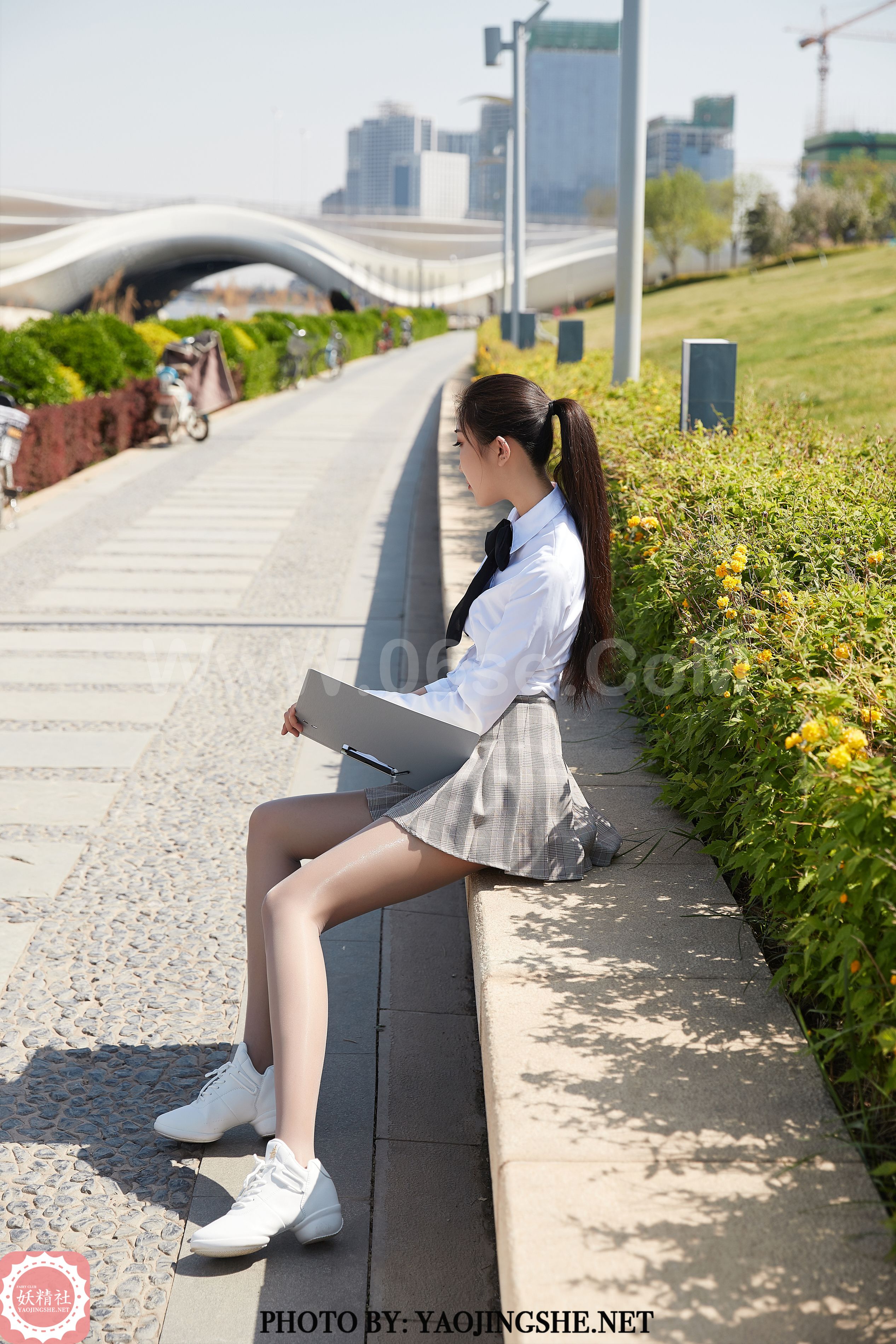 图片[9]-[YaoJingShe 妖精社] T2010《苏伟-河边学生装》[44P323M]-六色网