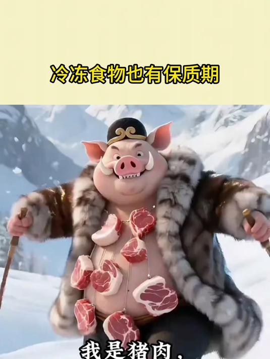 冷冻食物也有保质期