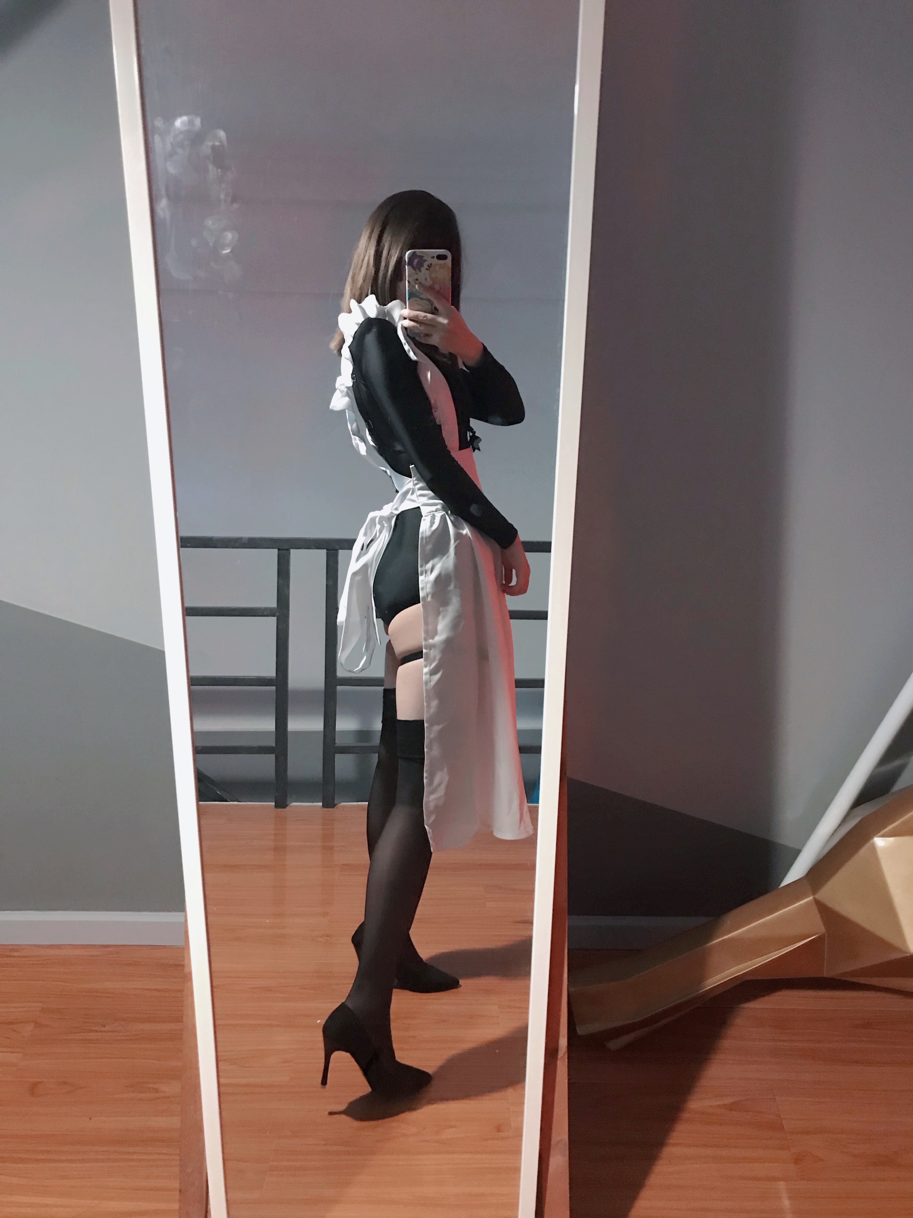图片[17]-田璐璐 NO.002 — 高叉女仆[34P75M]-六色网