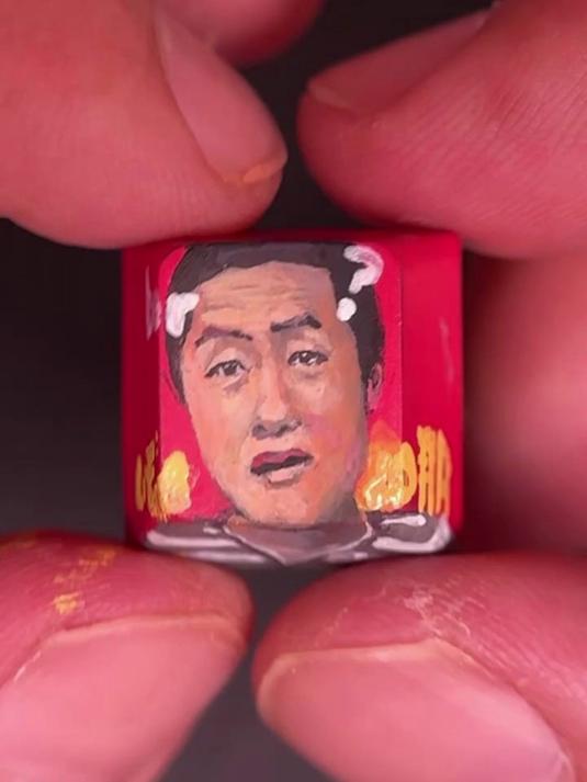 挑战100天画满键盘第六天：饺子表情包 饺子导演 哪吒 手绘