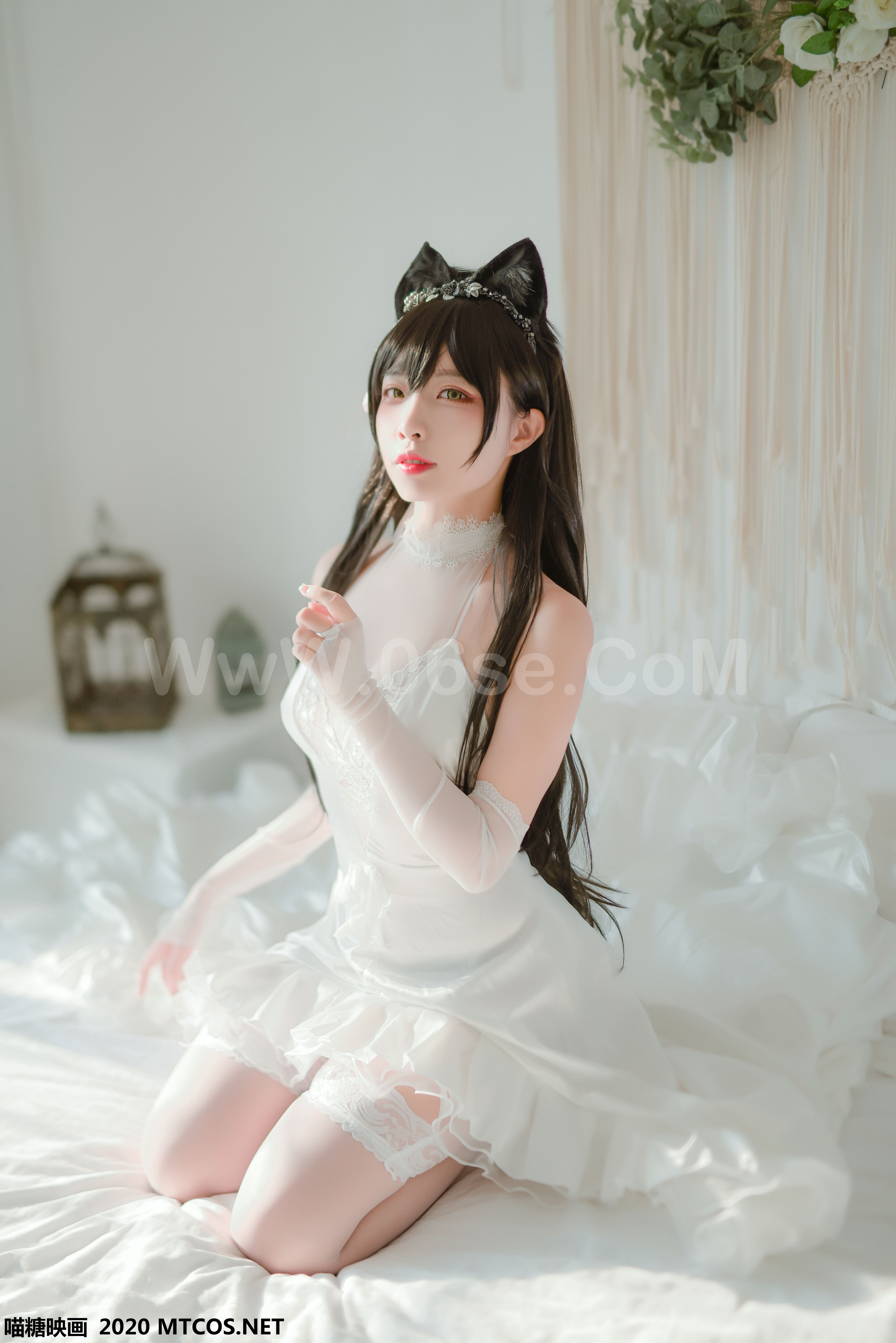 图片[9]-[MTCos] 喵糖映画 Vol.100 二佐Nisa 婚纱爱宕-六色网