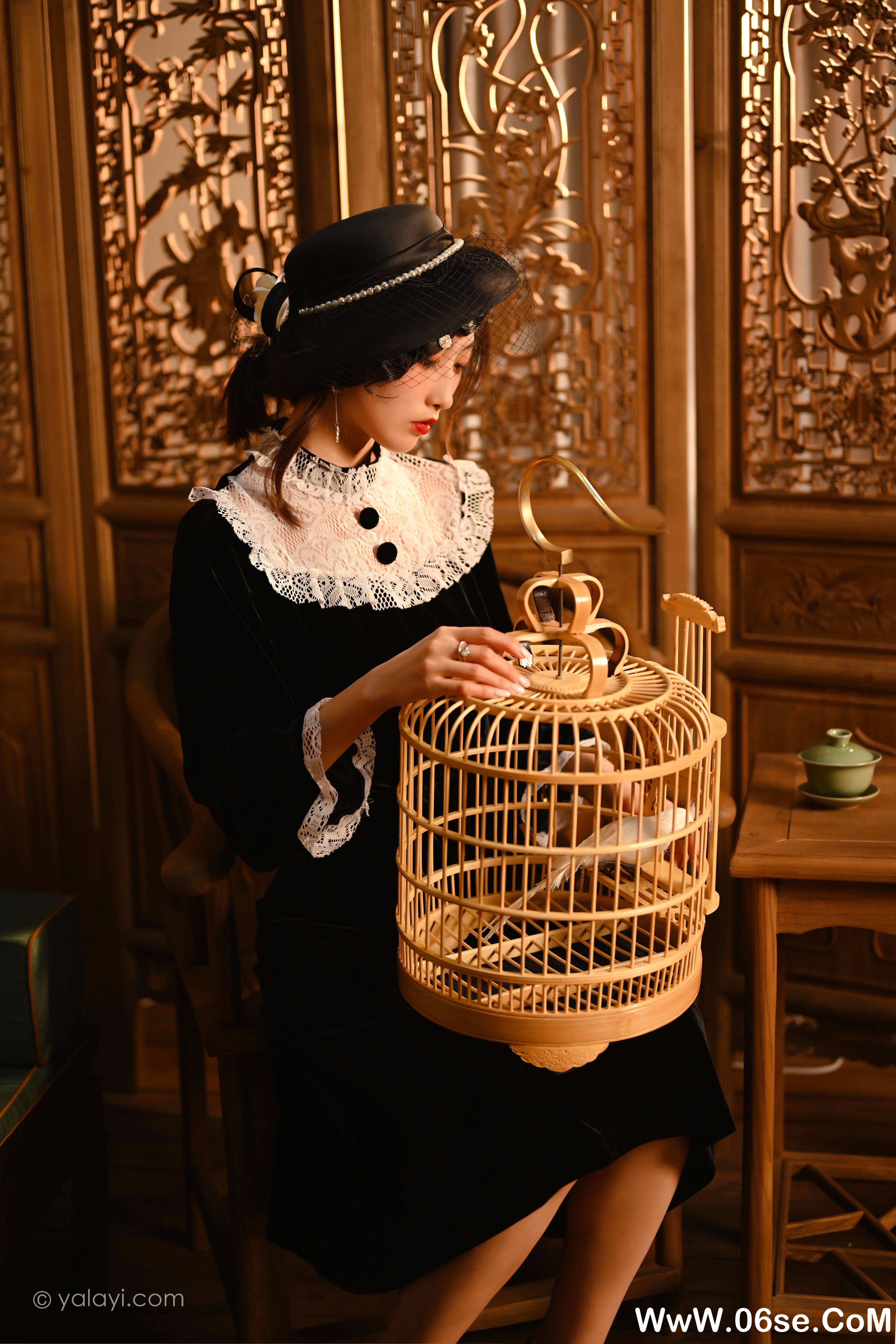 图片[43]-[YALAYI雅拉伊] 2022.01.15 NO.883 佳佳《莫忘我》[42+1P470M]-六色网
