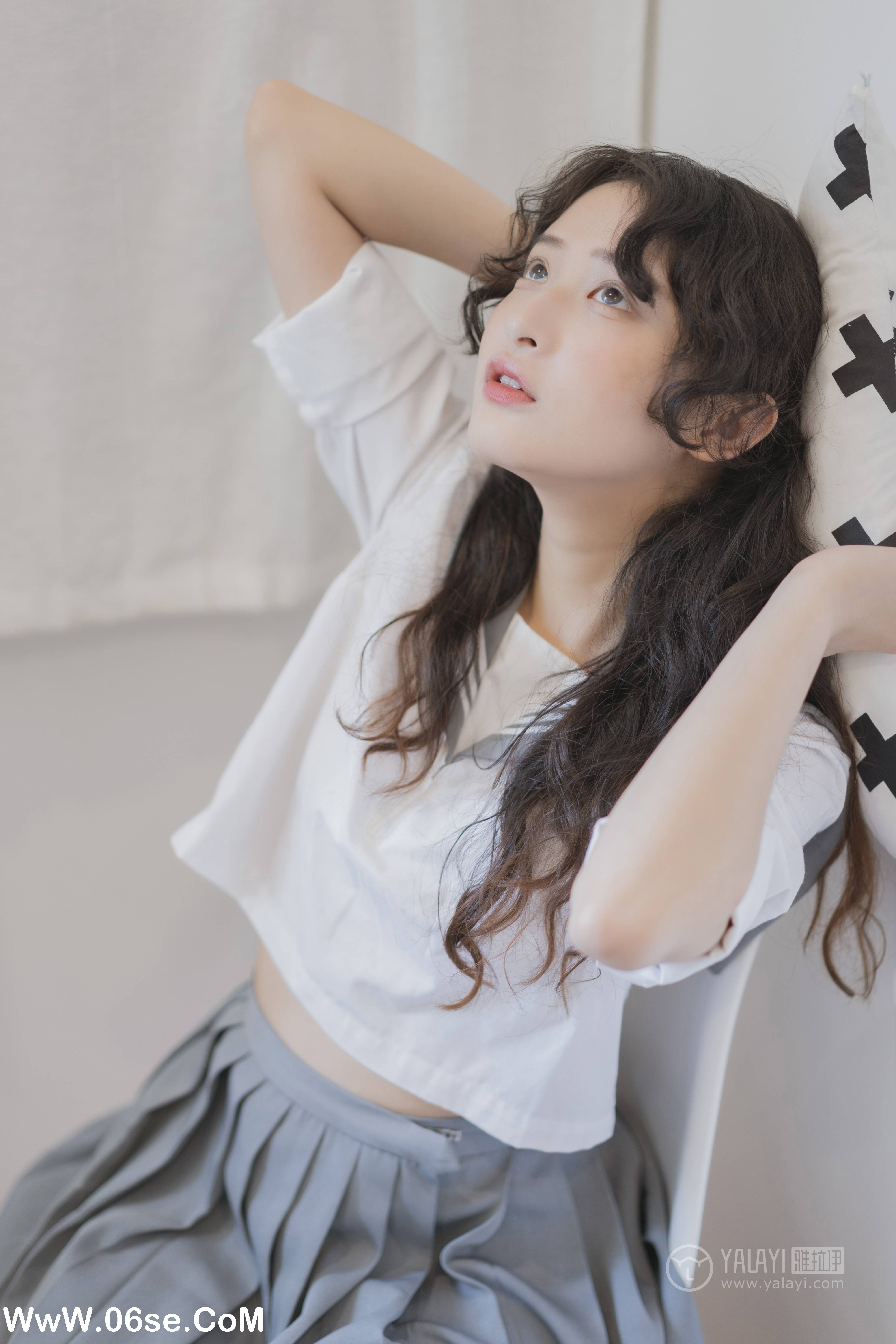 图片[23]-[YALAYI雅拉伊] No.349 清纯学生妹 西子-六色网