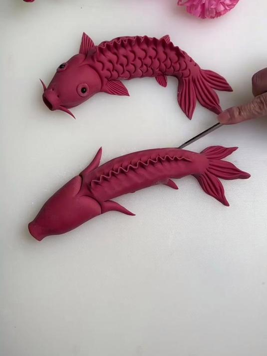 小鱼馒头这样做太喜庆了