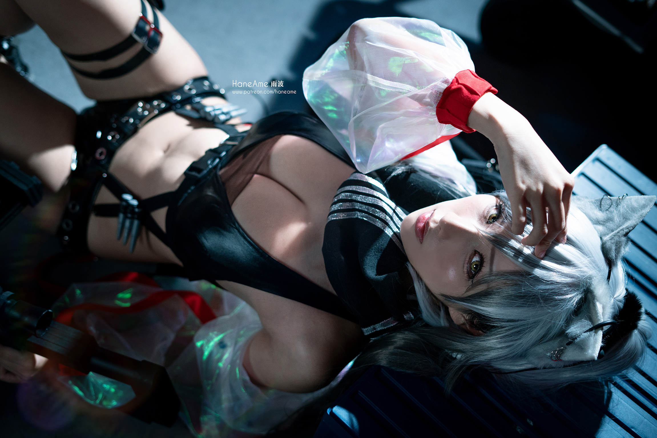 图片[8]-Hane Ame 雨波写真 NO.029 – 明日方舟黑[11P+1V30M]-六色网