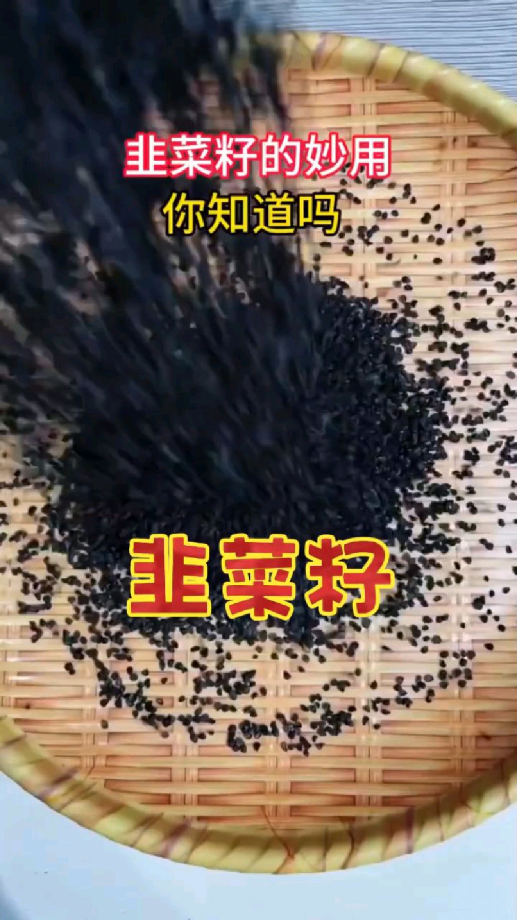 韭菜籽的妙用,你知道吗?
