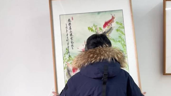 家里装饰画一定要挂手绘原创作品