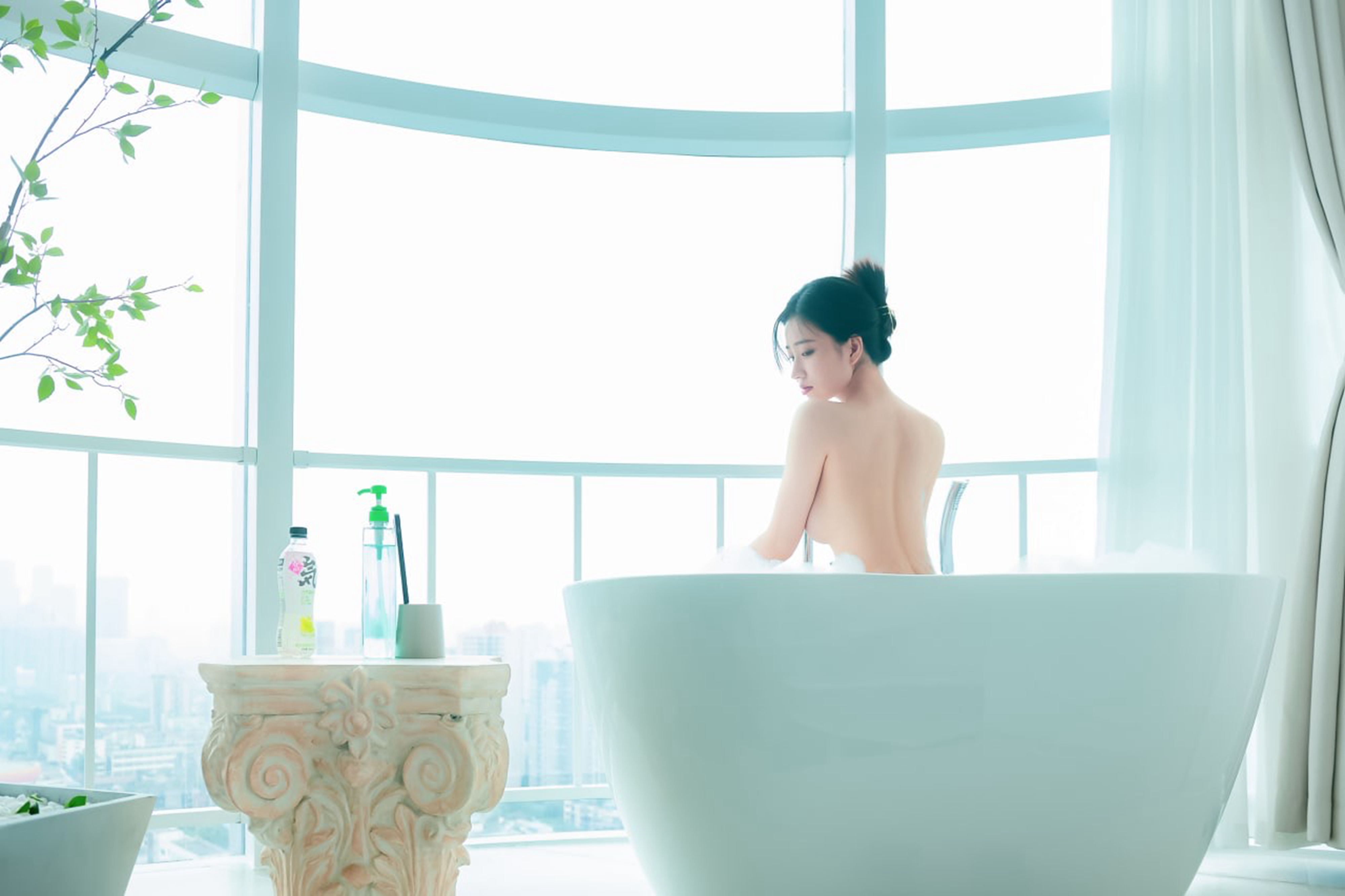图片[2]-年年Nnian NO.002 — 爱心泡泡 [31P140M]-六色网