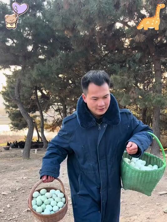 山林珍馐绿壳乌鸡蛋,一口咬下营养与美味