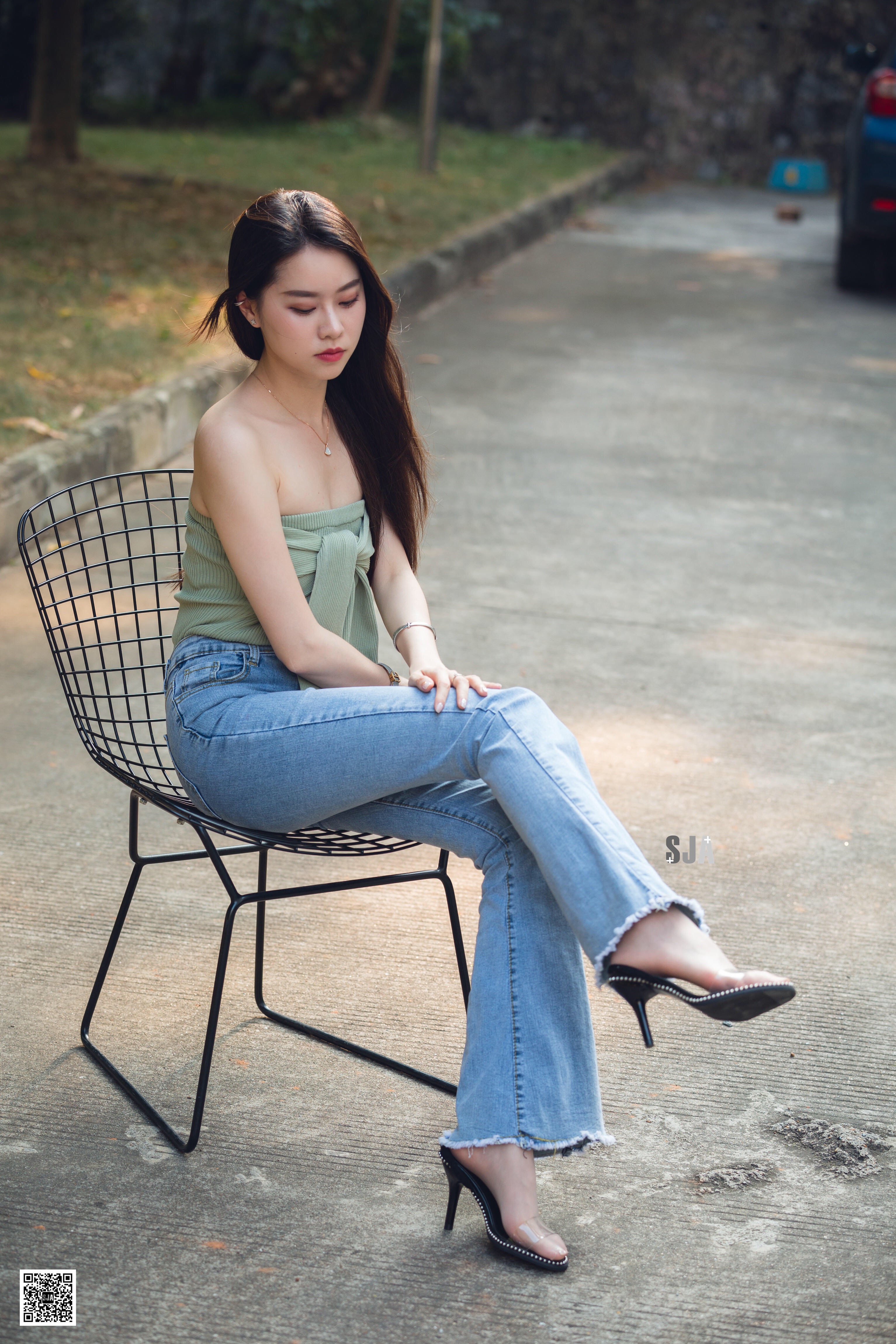 图片[10]-[SJA佳爷]闺蜜视角 NO.041 飘 [65P+113M]-六色网