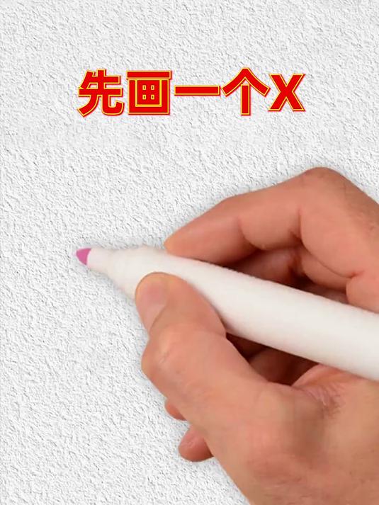 超级可爱的小动物简笔画，都是数字和字母的组合，谁看了都学得会