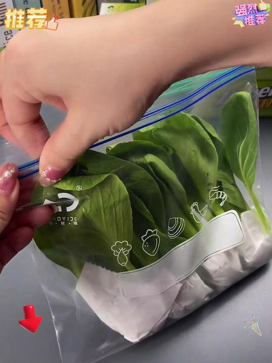 加厚食品级保鲜袋超耐用,锁鲜收纳无敌,厨房好物快抢!