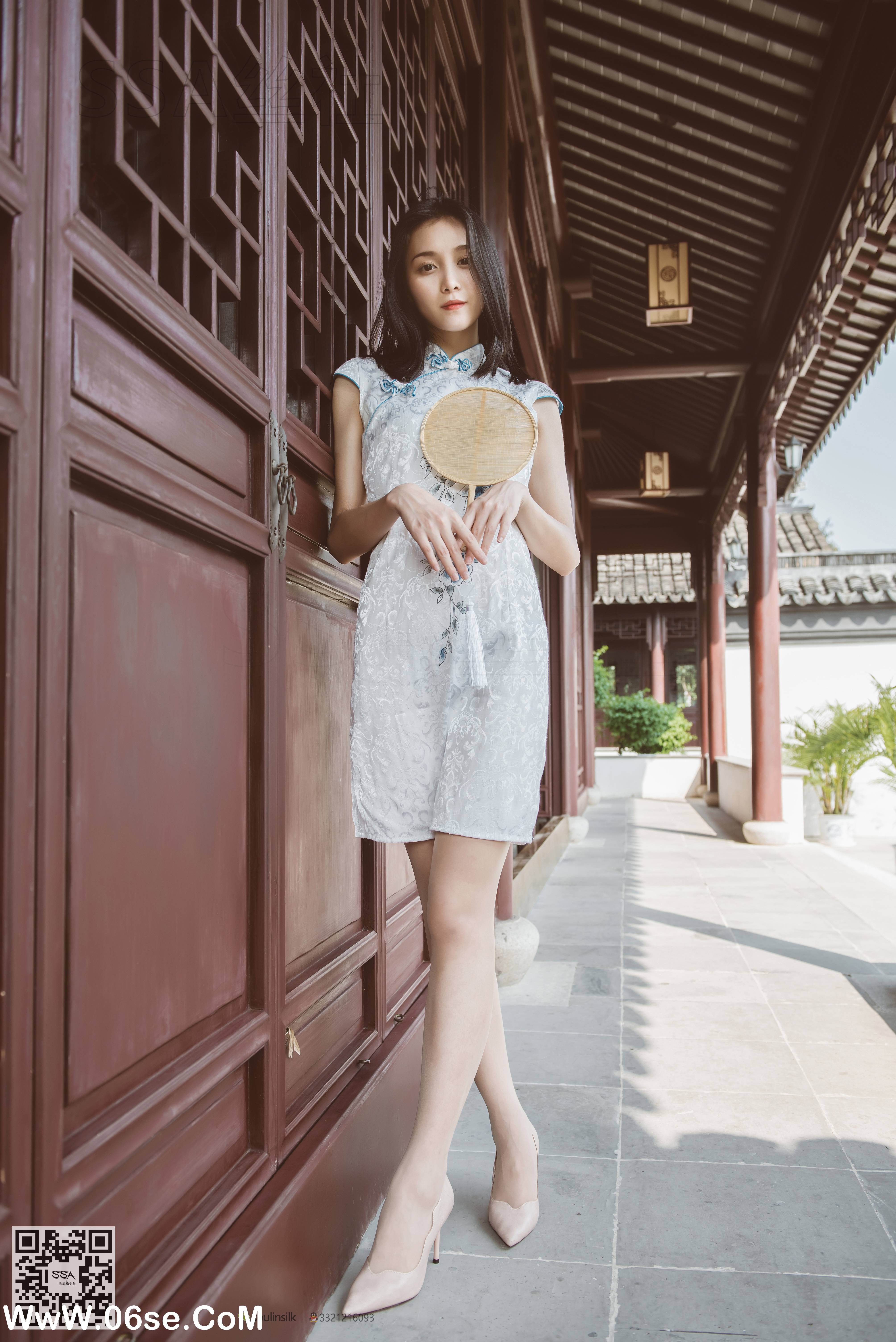 图片[10]-[SSA丝社] NO.111 君君 腿模君君的旗袍秀[163P1.56G]-六色网
