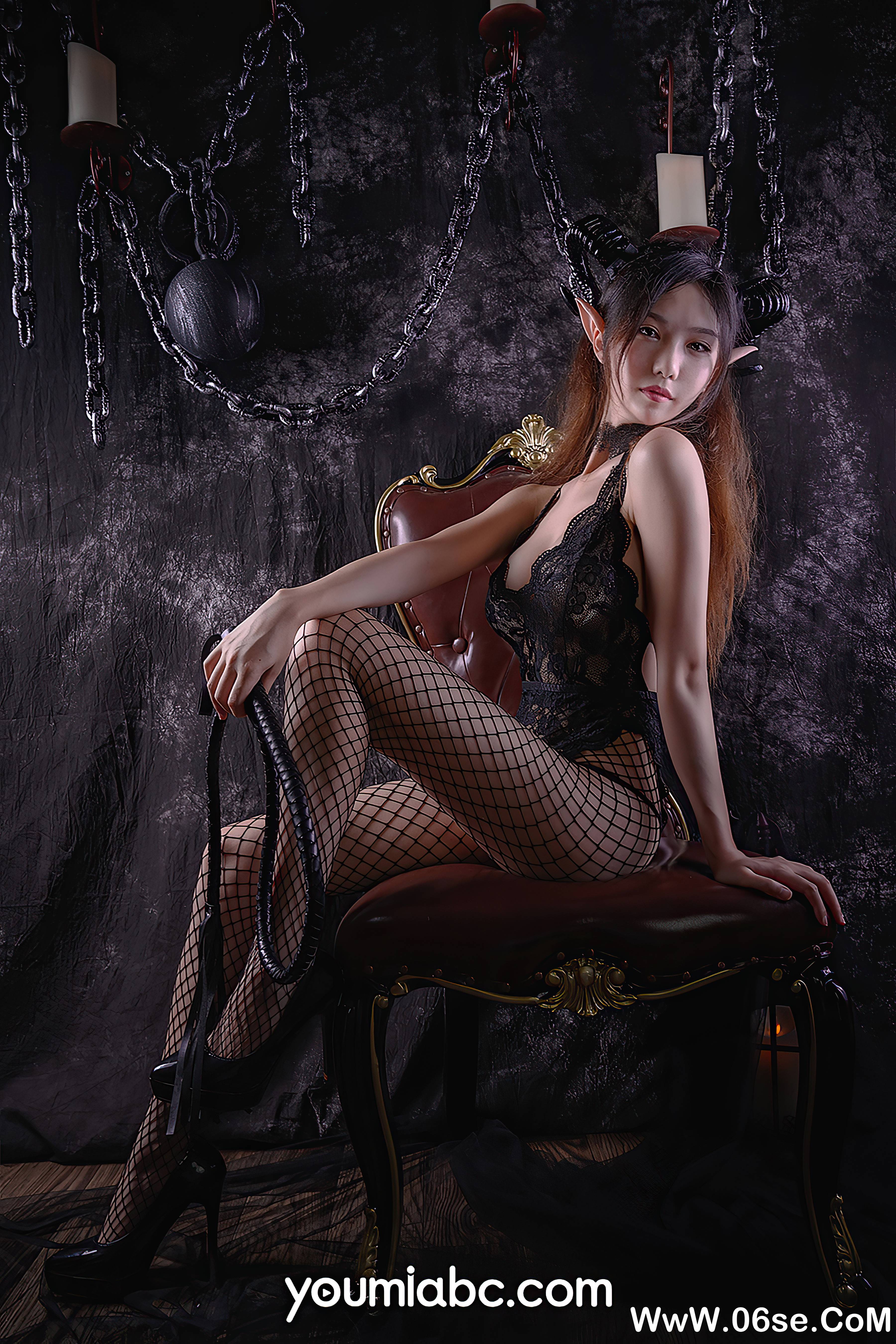 图片[14]-[YouMi尤蜜] 2021.02.03 恶魔酒吧 抖娘利世[19+1P421M]-六色网